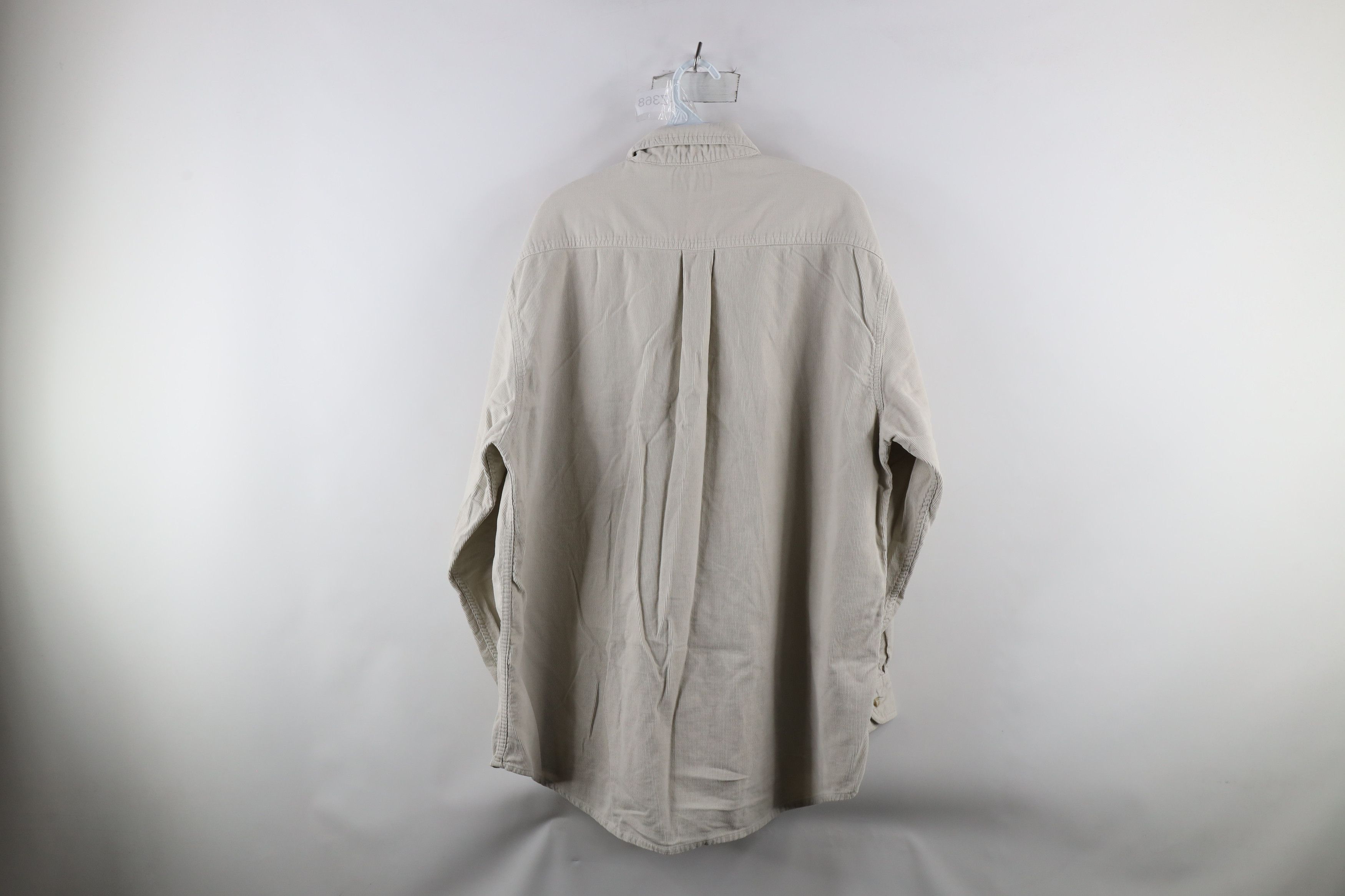 Vintage Vintage 90s Streetwear Collared Button Down Shirt Gray Size US XL / EU 56 / 4 - 6 Thumbnail