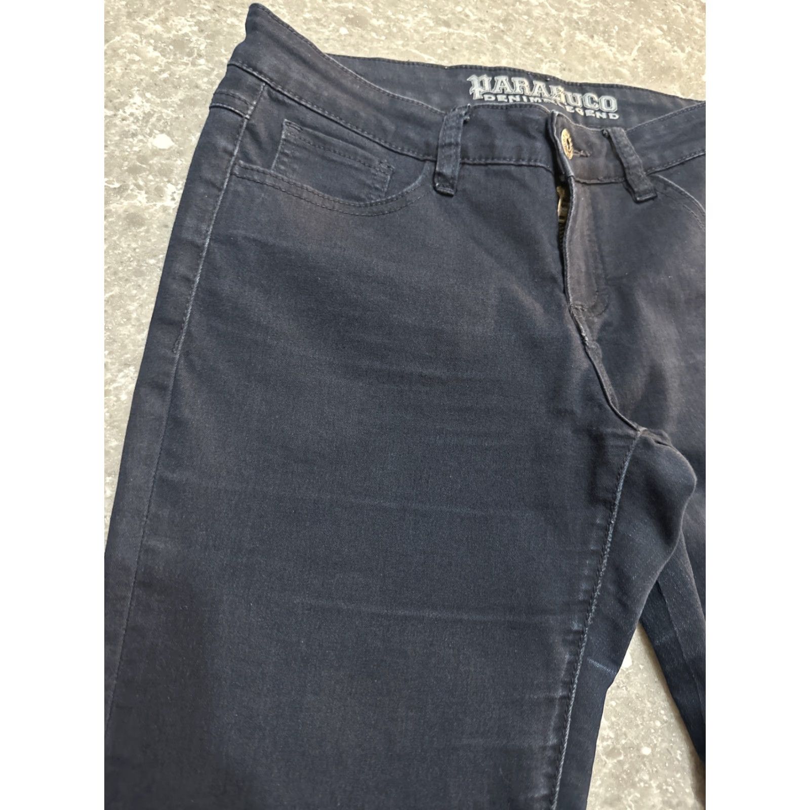 Parasuco Parasuco Denim Legend Jeans Womens Tag Size 28 Dark Blue 5-Pocket Bootcut Inseam 26.5in Regular Rise Low 6.5-8.5in Cotton Blend Denim Size 28" / US 6 / IT 42 - 5 Thumbnail