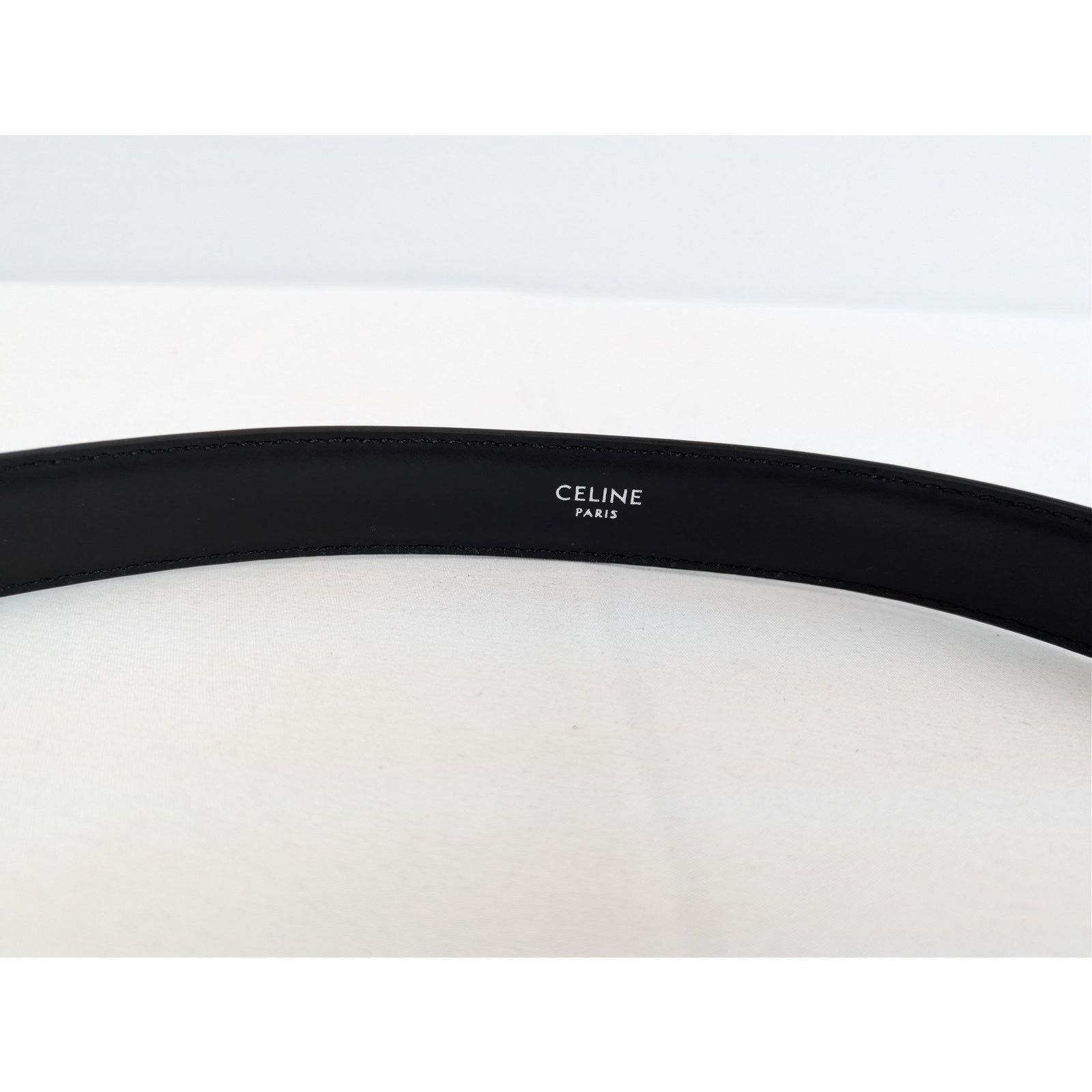 Celine o1rshd1 Size: 95cm / Men's Belt in Black Size 38 - 6 Thumbnail