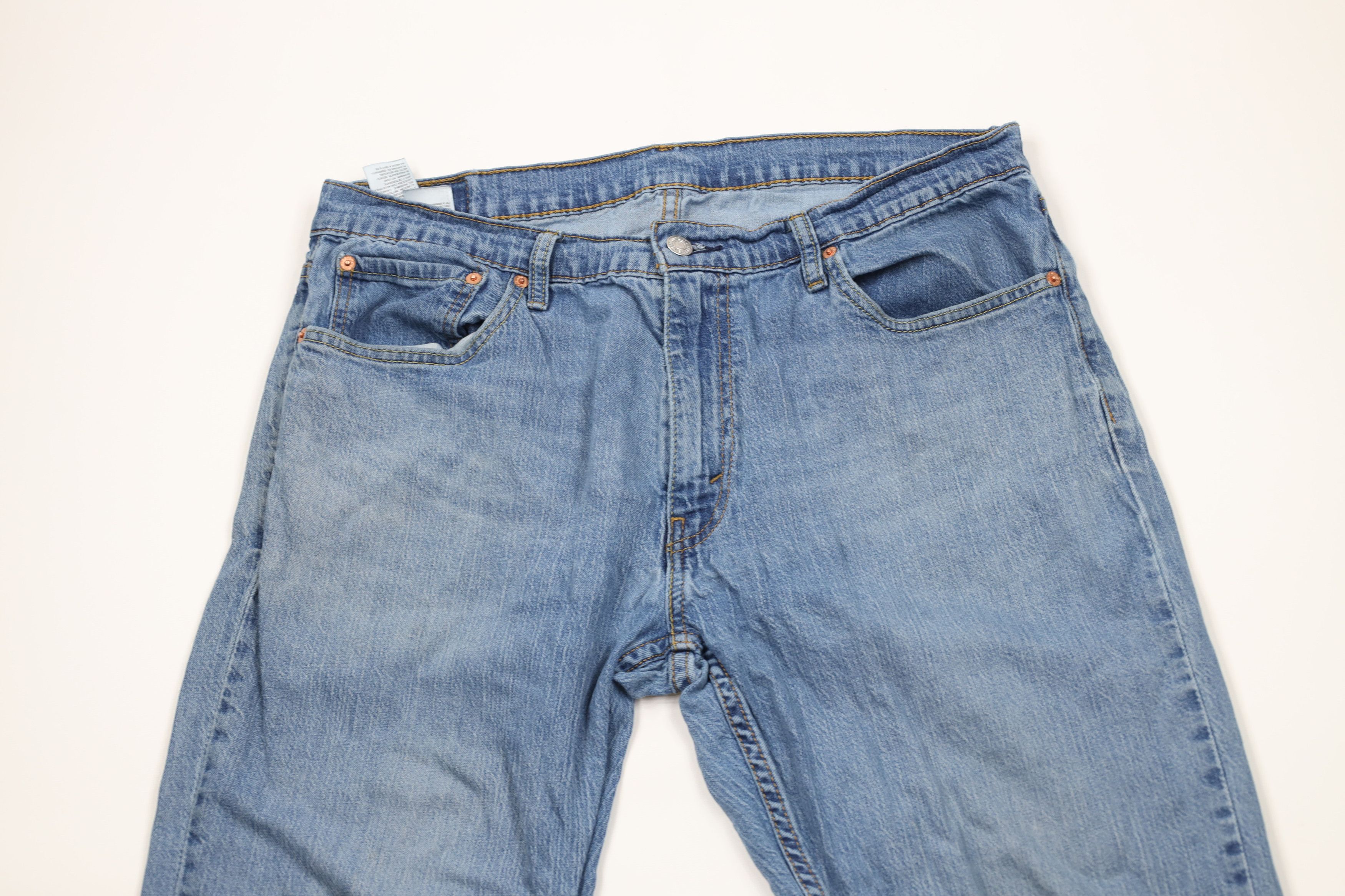 Levi's × Vintage Vintage Y2K Levis 559 Relaxed Fit Straight Leg Denim Jeans Size US 36 / EU 52 - 2 Thumbnail