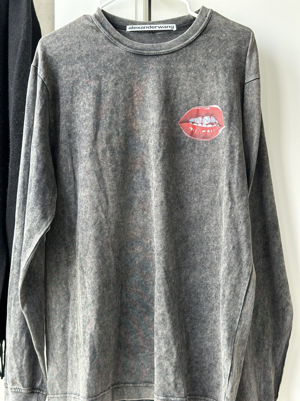 Alexander Wang Alexanderwang Washed Long-sleeve T-shirt Size US M / EU 48-50 / 2 - 1 Thumbnail