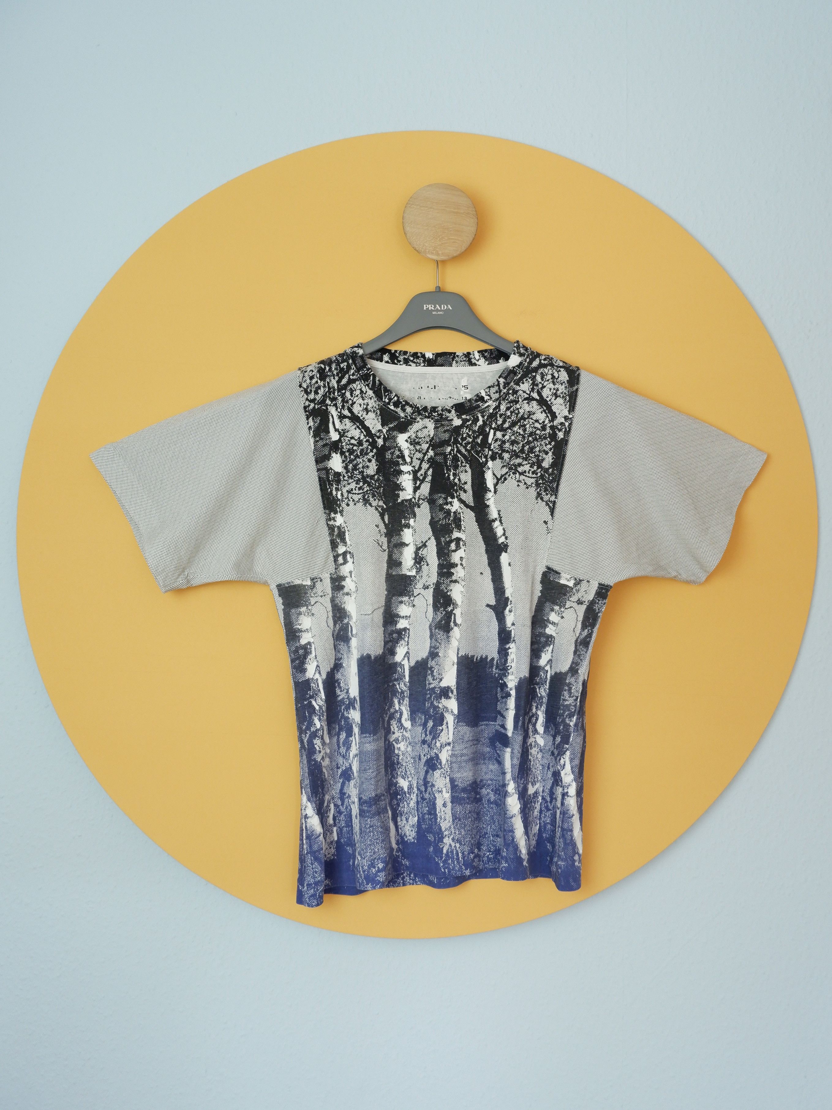 Best price! Balenciaga birch print t-shirt AW12