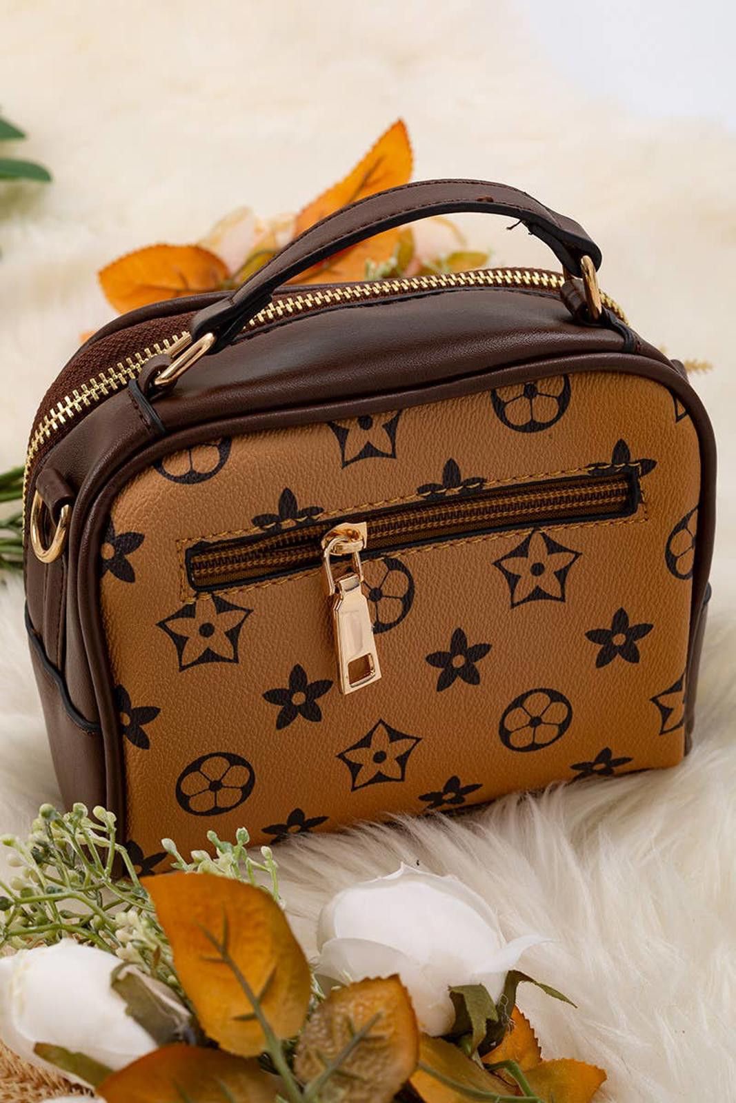 Other MUSTARD WITH BROWN TRIM SATCHEL WITH POCKET Size ONE SIZE - 1 Thumbnail