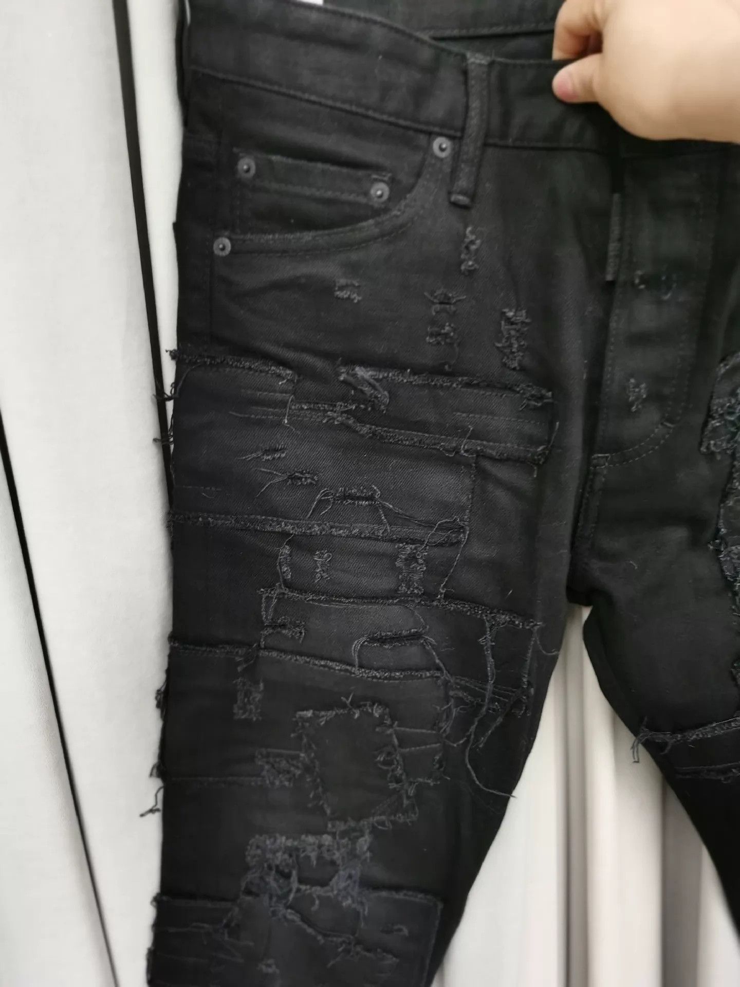 Dsquared2 Dsquared2 Show Black Cropped Trousers 48 Worn Once Size US 32 / EU 48 - 4 Thumbnail