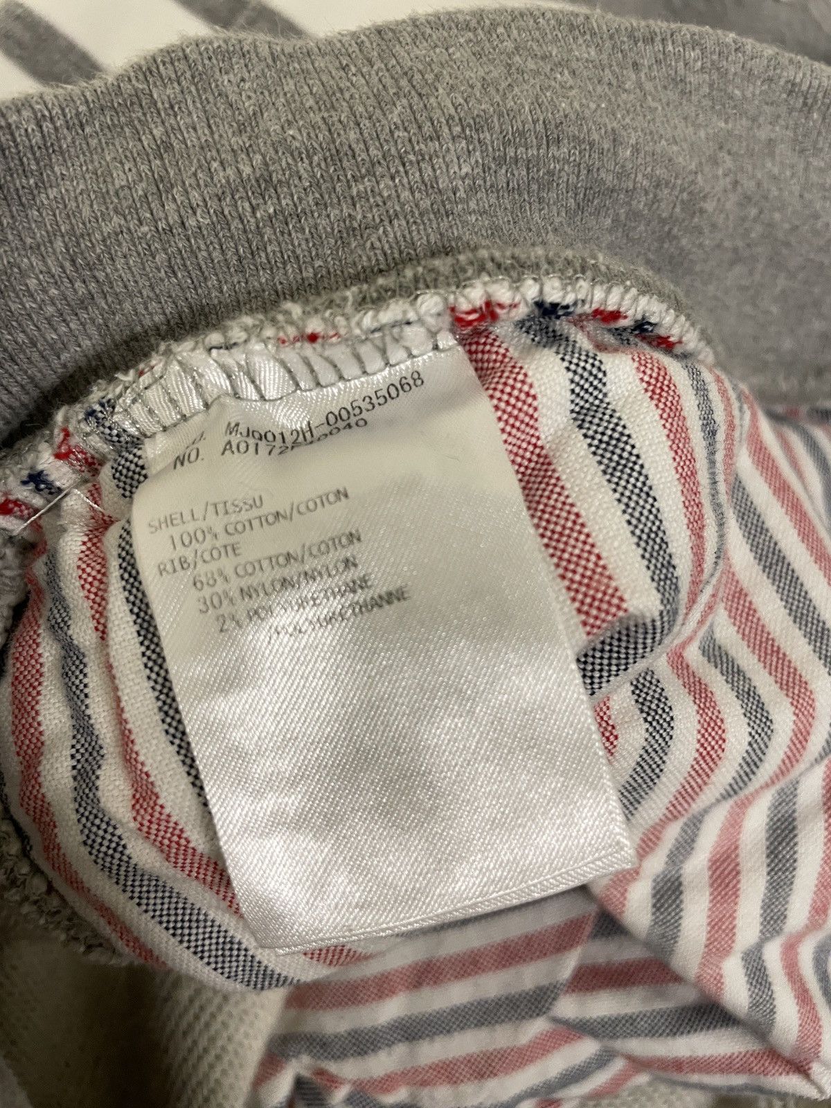 Thom Browne Thom Browne Grey Classic Engineered 4 Bar sweat shirt Size US 34 / EU 50 - 9 Thumbnail