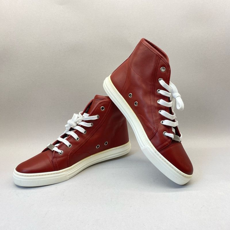 Gucci Gucci High-Top Sneakers in Red - Size US 7.5 / EU 40-41 - 6 Thumbnail