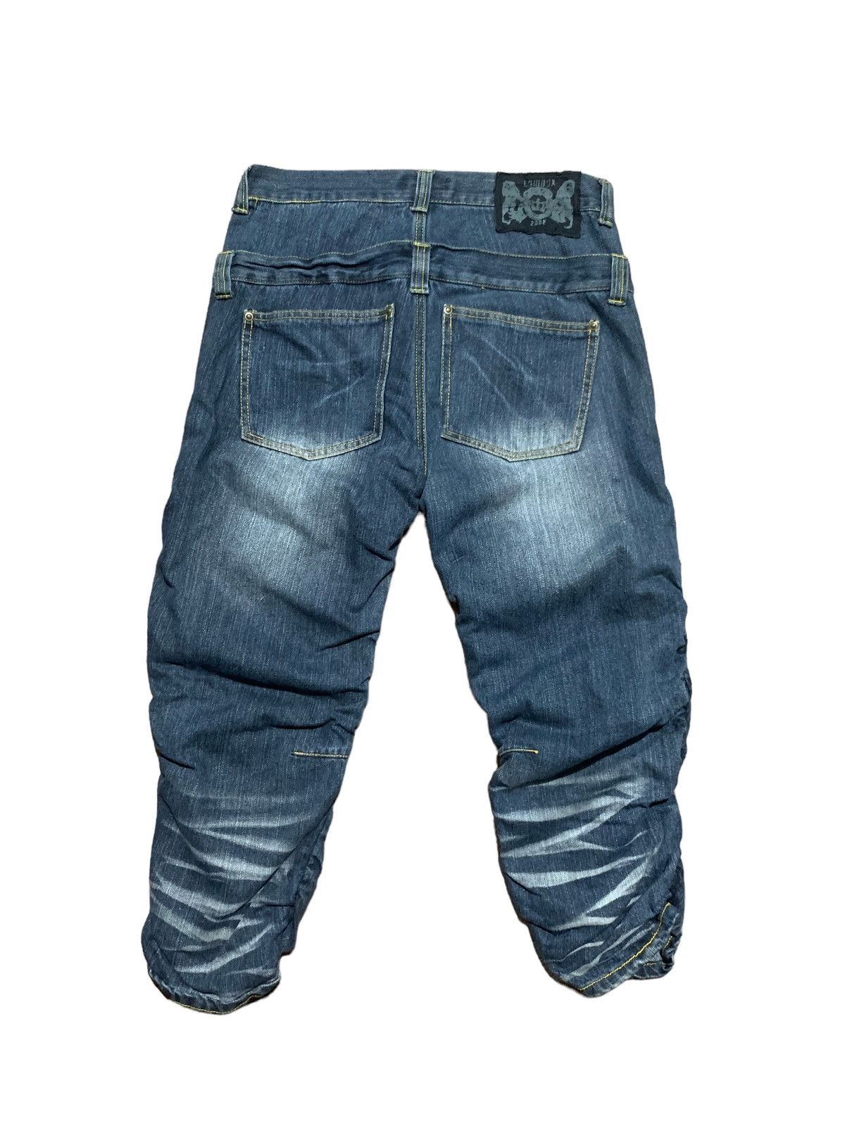 GOSTAR DE FUGA × LOWBOX × Tornado Mart Lowbox double waist 3/4 jeans Size US 30 / EU 46 - 2 Thumbnail