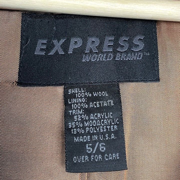 Express Vintage hooded floor-length wool coat Size M / US 6-8 / IT 42-44 - 5 Thumbnail