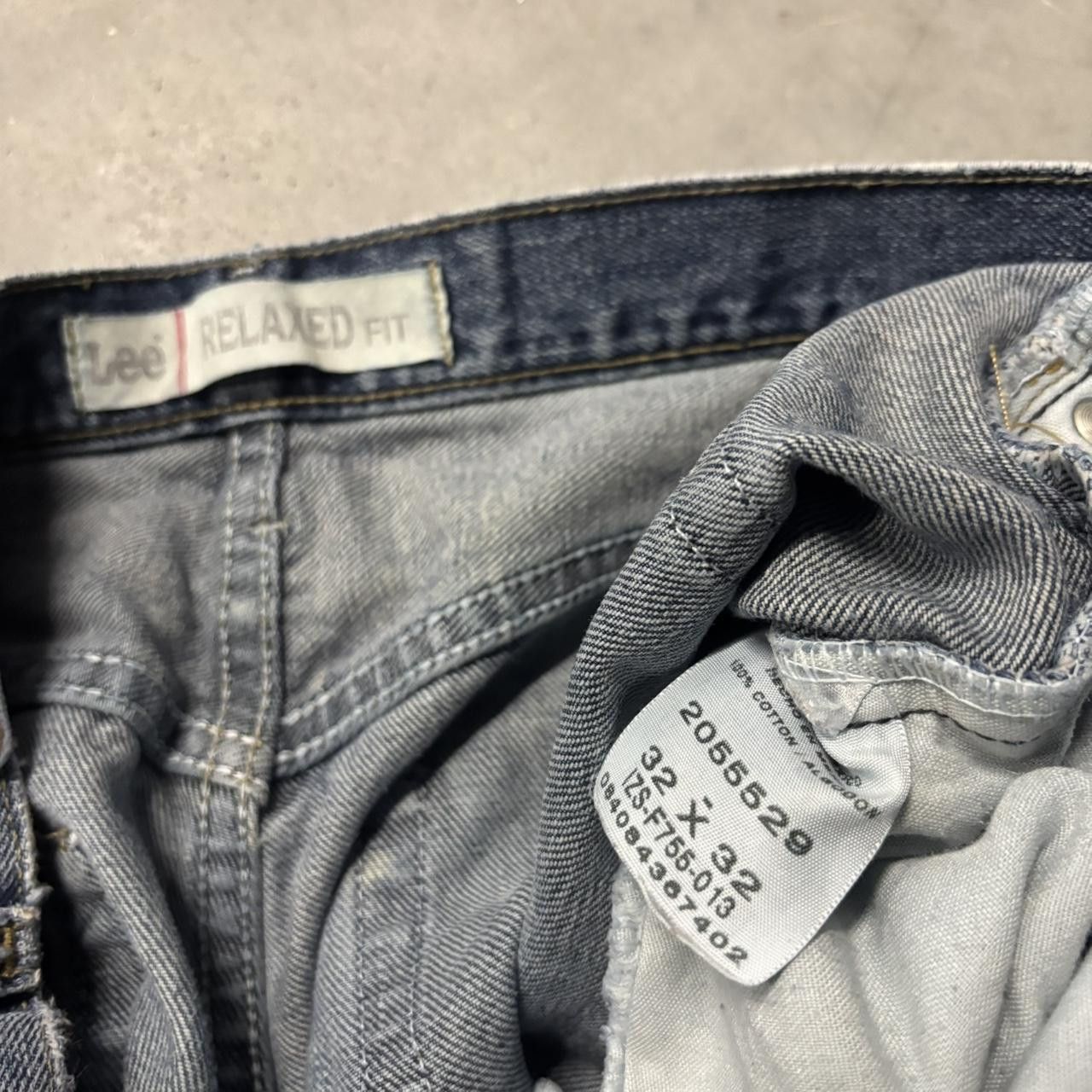 Japanese Brand × Vintage Crazy Vintage Y2K/2000s Grunge Dark Wash Essential Denim Jeans! Size US 30 / EU 46 - 8 Thumbnail