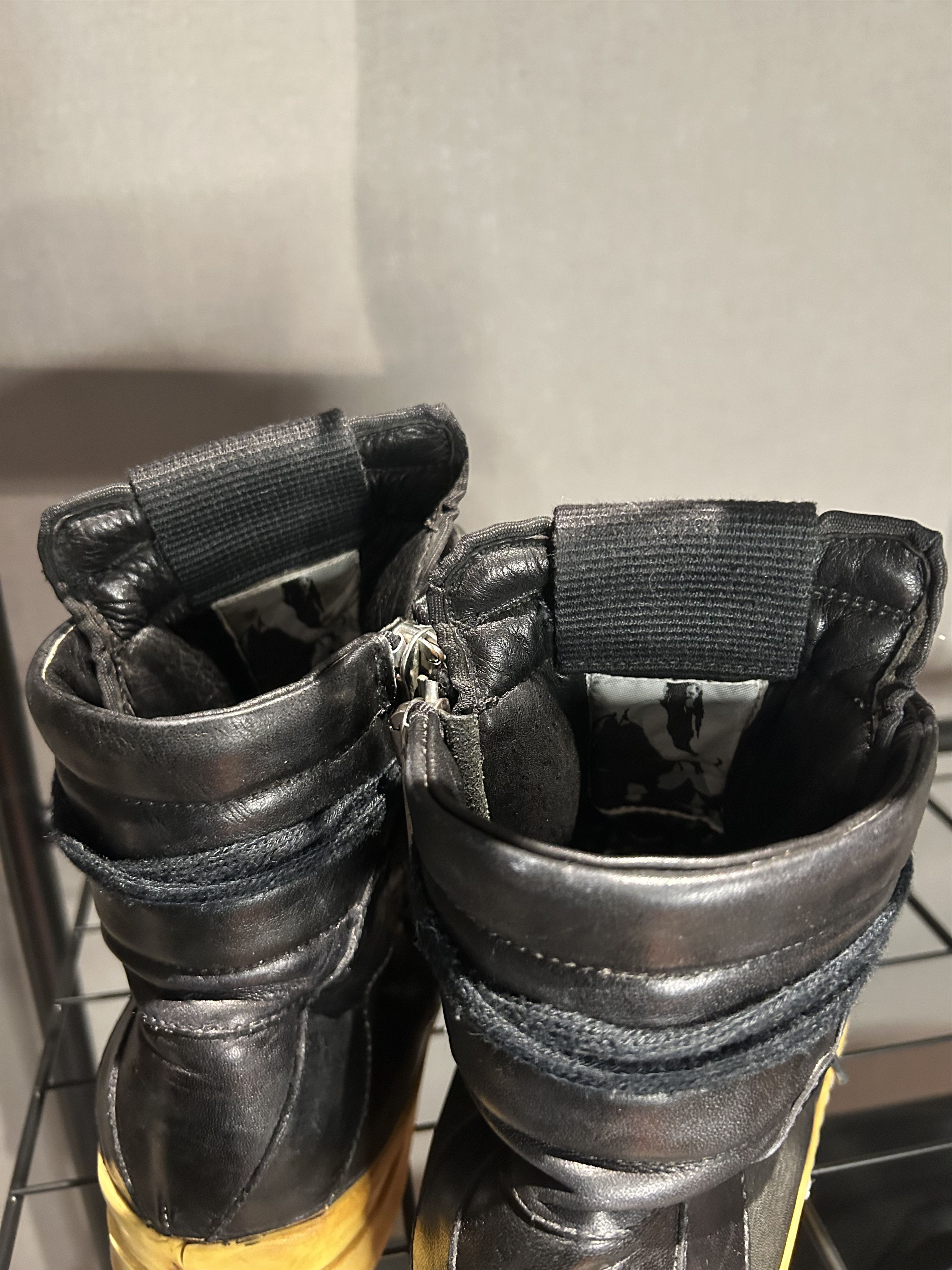 Rick Owens Rick Owens FW07 “Gleam” Short Tongue Geobasket Size US 8 / EU 41 - 10 Thumbnail