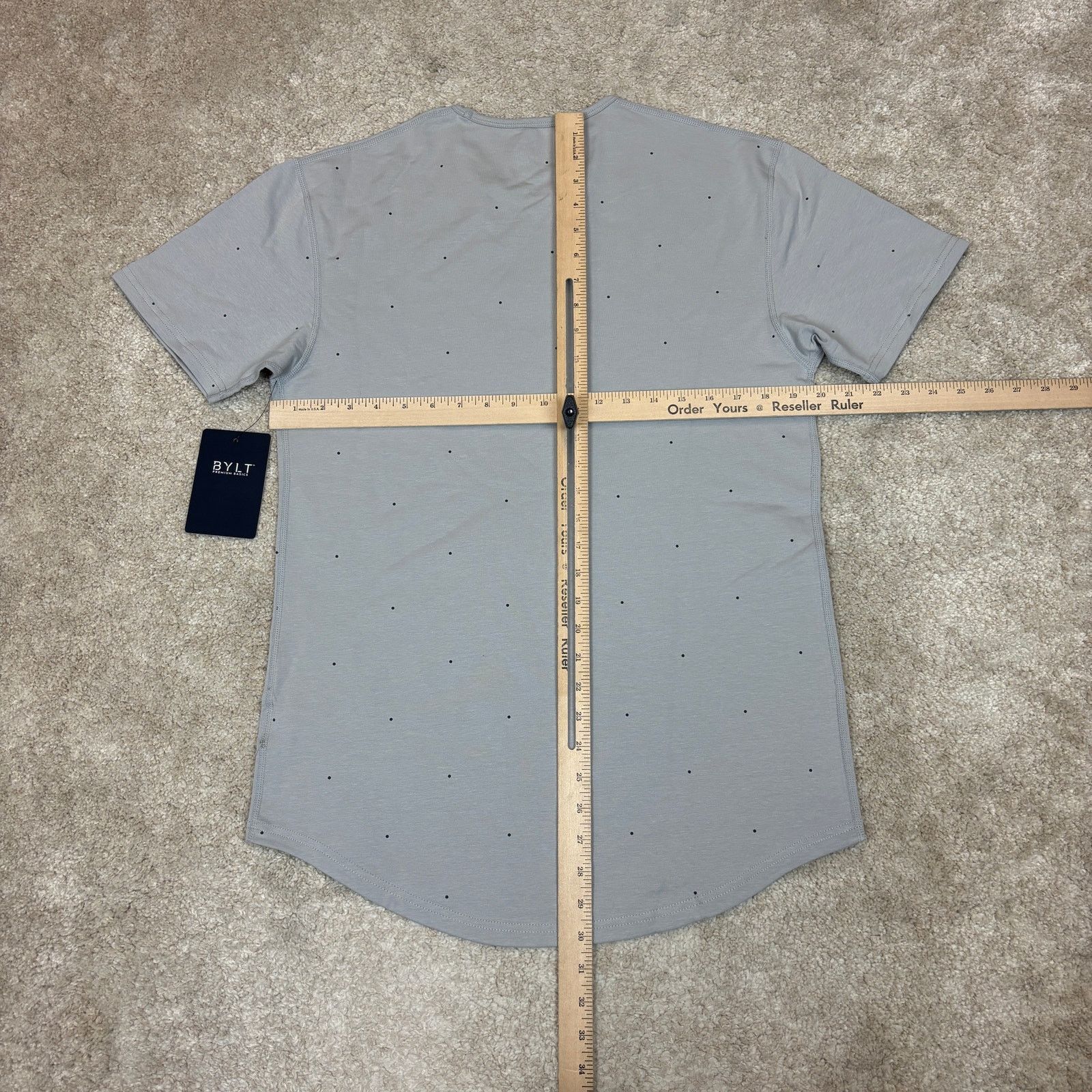Other NWT Bylt Premium Basics Drop Cut Lux Polka Dot Shirt Men's M Size US M / EU 48-50 / 2 - 3 Thumbnail