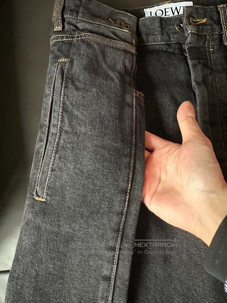 Loewe Loewe Denim Trousers Wide Leg Size US 28 / EU 44 - 9 Thumbnail