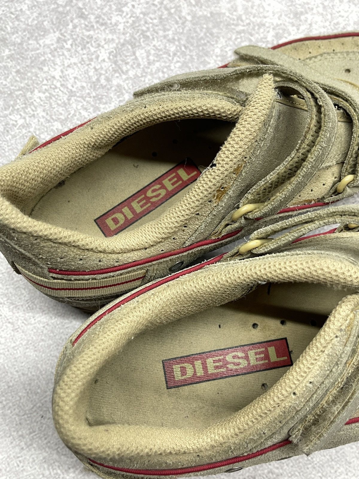 Diesel Vintage Diesel Discovery Low Shoes Beige Ballet Mary Jane Size US 6.5 / IT 36.5 - 10 Thumbnail