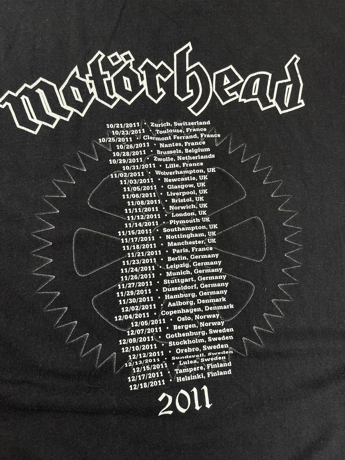 Band Tees × Vintage Vintage Motorhead Rock Band T-Shirt Size M Size US M / EU 48-50 / 2 - 10 Thumbnail