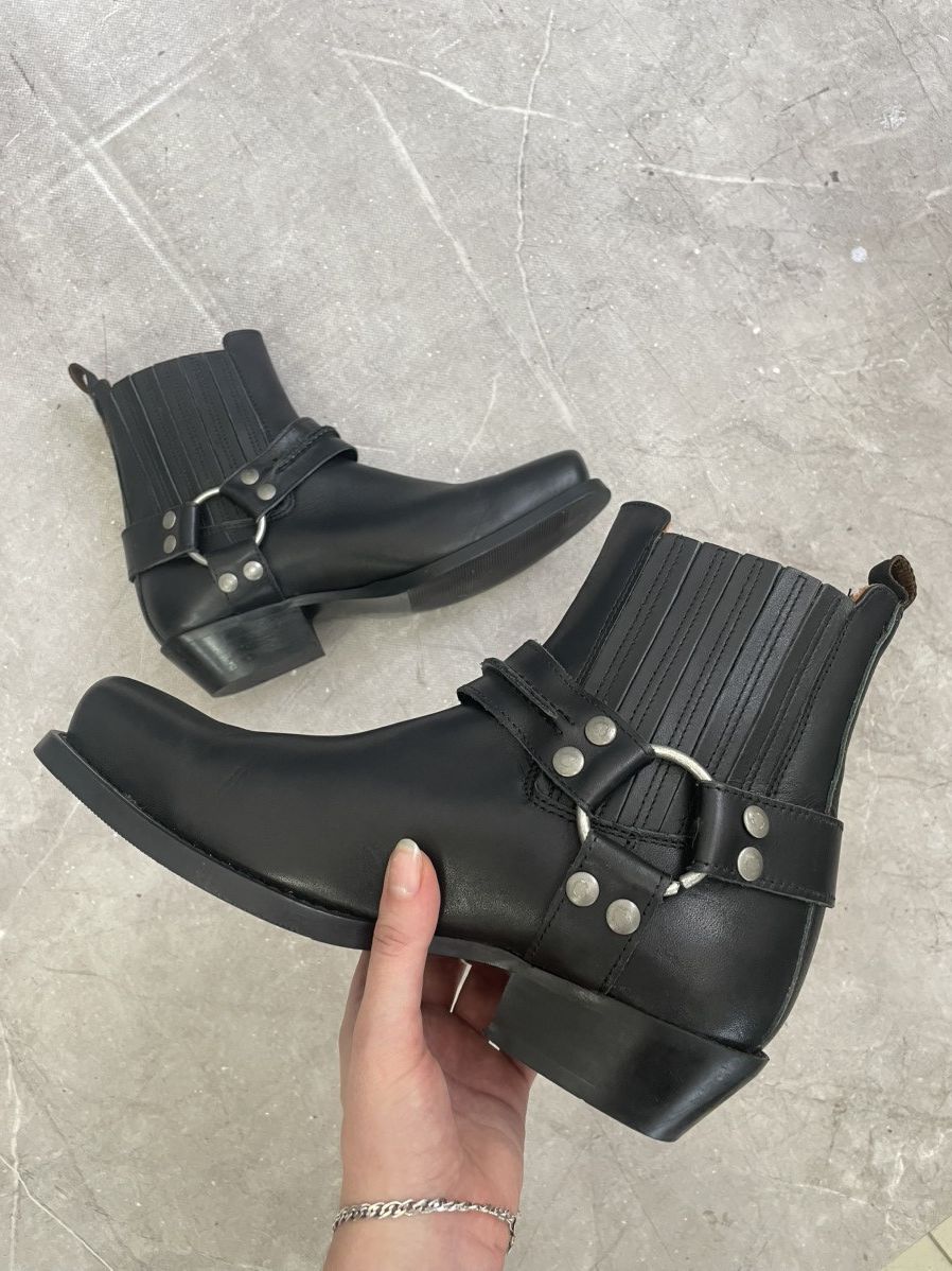 Dockers Moto Dockers 90s avant Garde Guidi style boots y2k Size US 9 / EU 42 - 1 Thumbnail