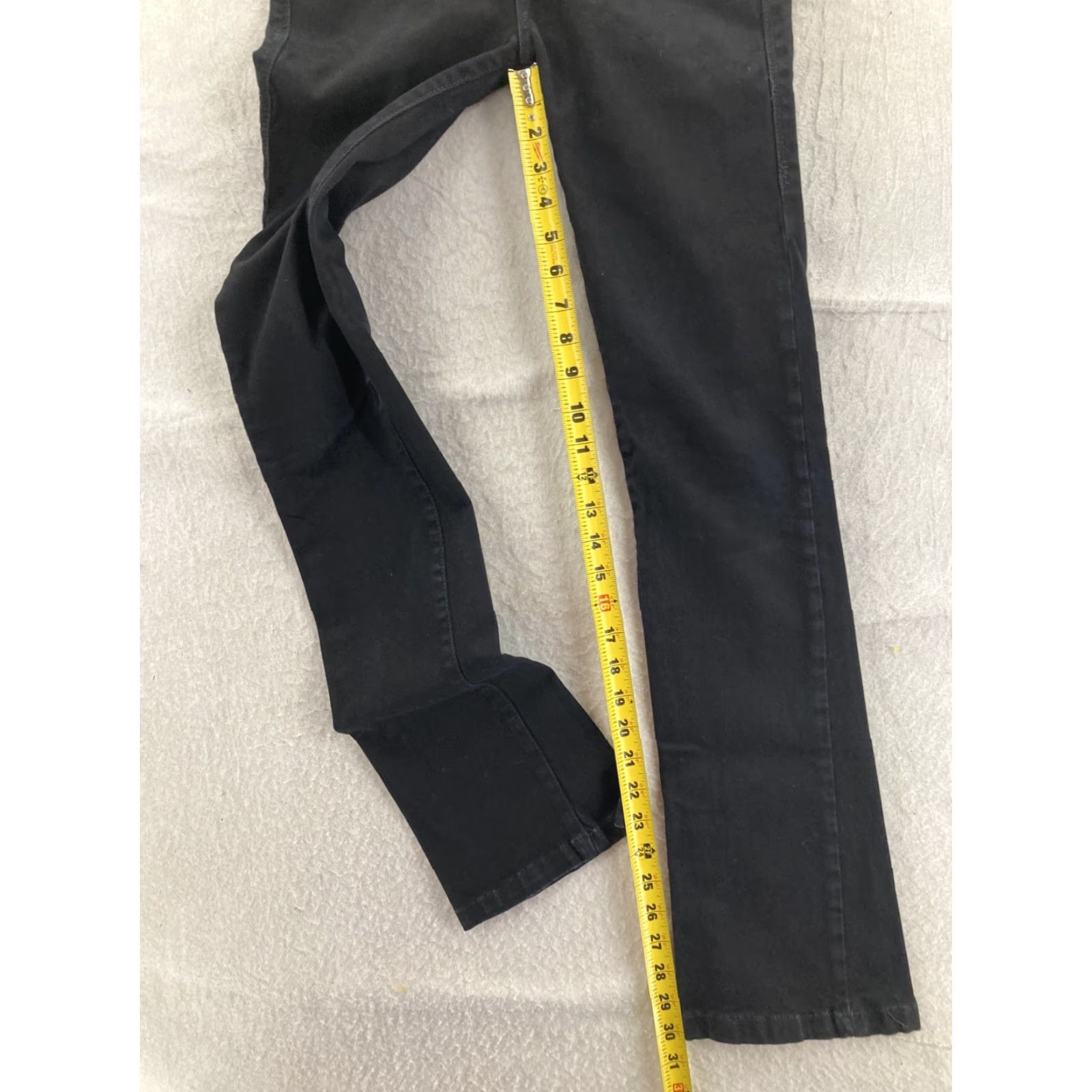 Vintage Rock & Republic Jeans Cassandra 2M Black Denim Bootcut Regular Size 26" / US 2 / IT 38 - 6 Thumbnail