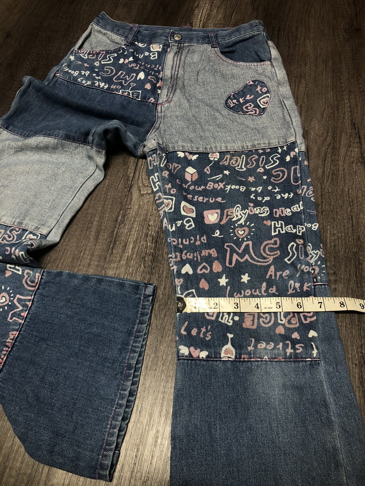 Designer × Hysteric Glamour × Japanese Brand Japanese Brand Angel Potato Strechable Jeans Streetwear Size 28" / US 6 / IT 42 - 14 Thumbnail