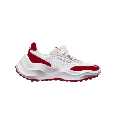 Casablanca o1y0526 Low-Top Sneakers in Red/White Size US 12.5 / EU 45-46 - 1 Thumbnail