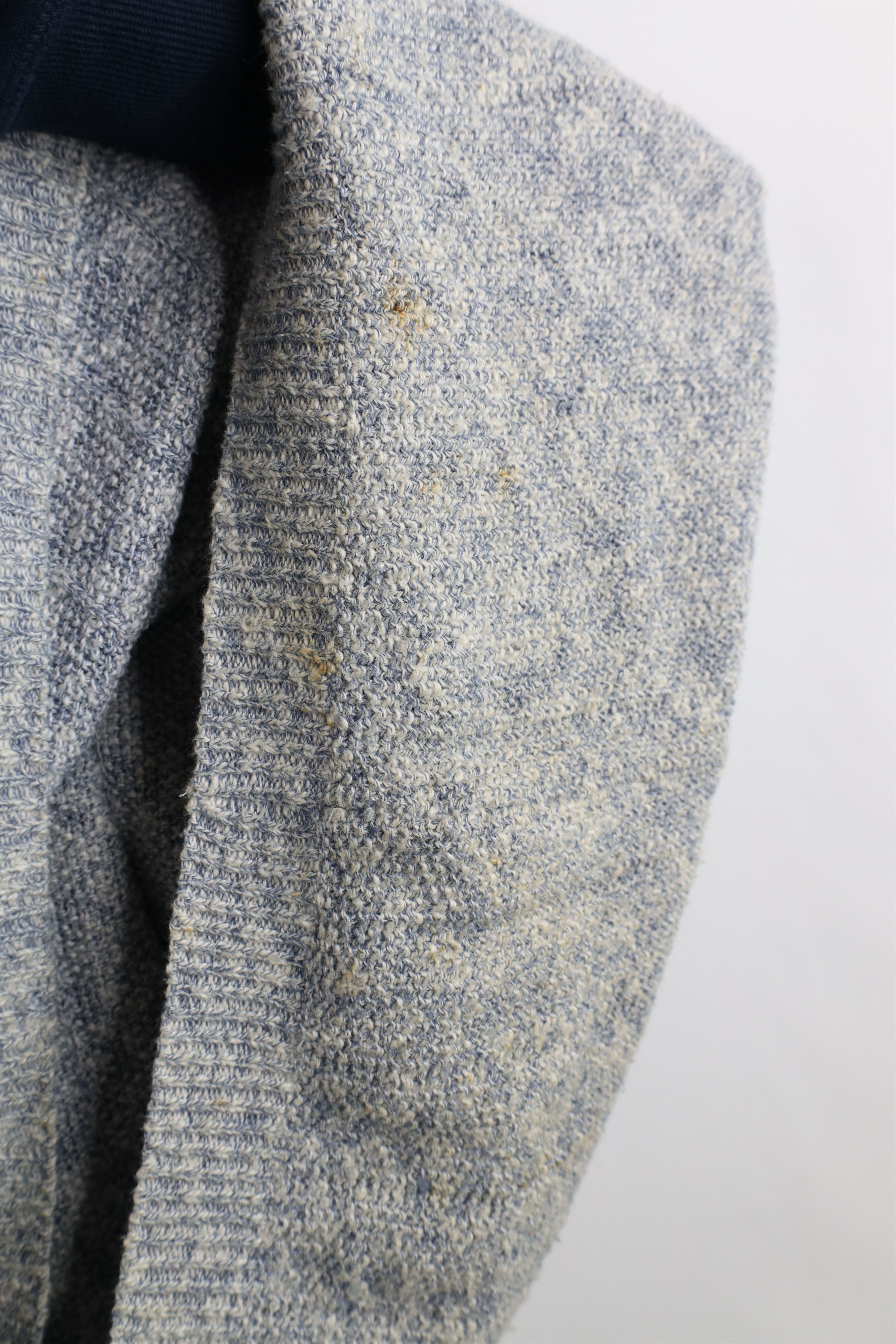 Vintage Vintage 90s Streetwear Blank Thermal Knit Henley Sweater USA Size US M / EU 48-50 / 2 - 11 Thumbnail