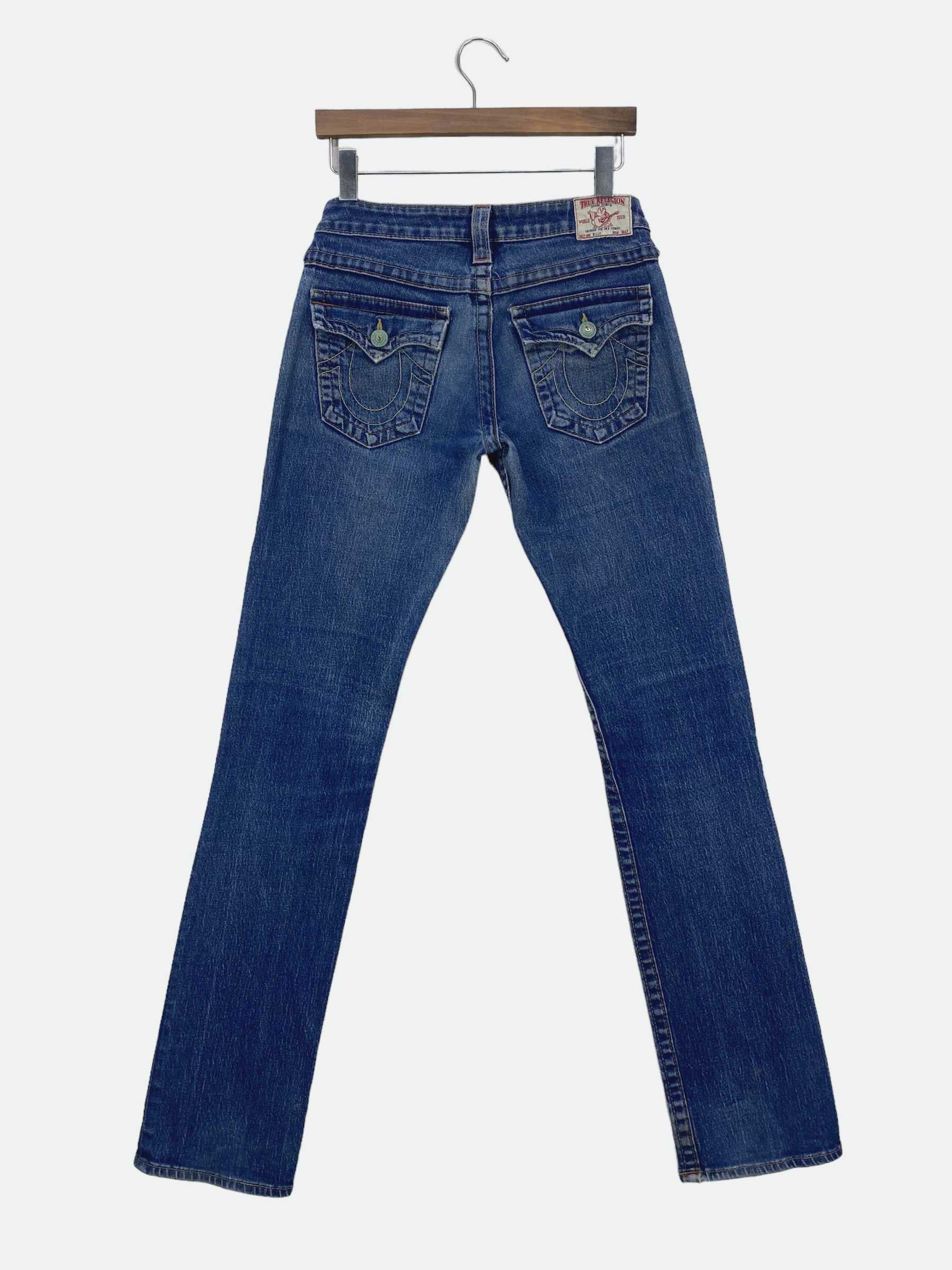 True Religion True Religion Billy Skinny Denim Jeans Size US 27 - 1 Thumbnail