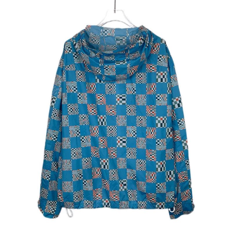 Louis Vuitton Louis Vuitton 21 checkerboard hooded blue zip jacket Size US S / EU 44-46 / 1 - 2 Thumbnail