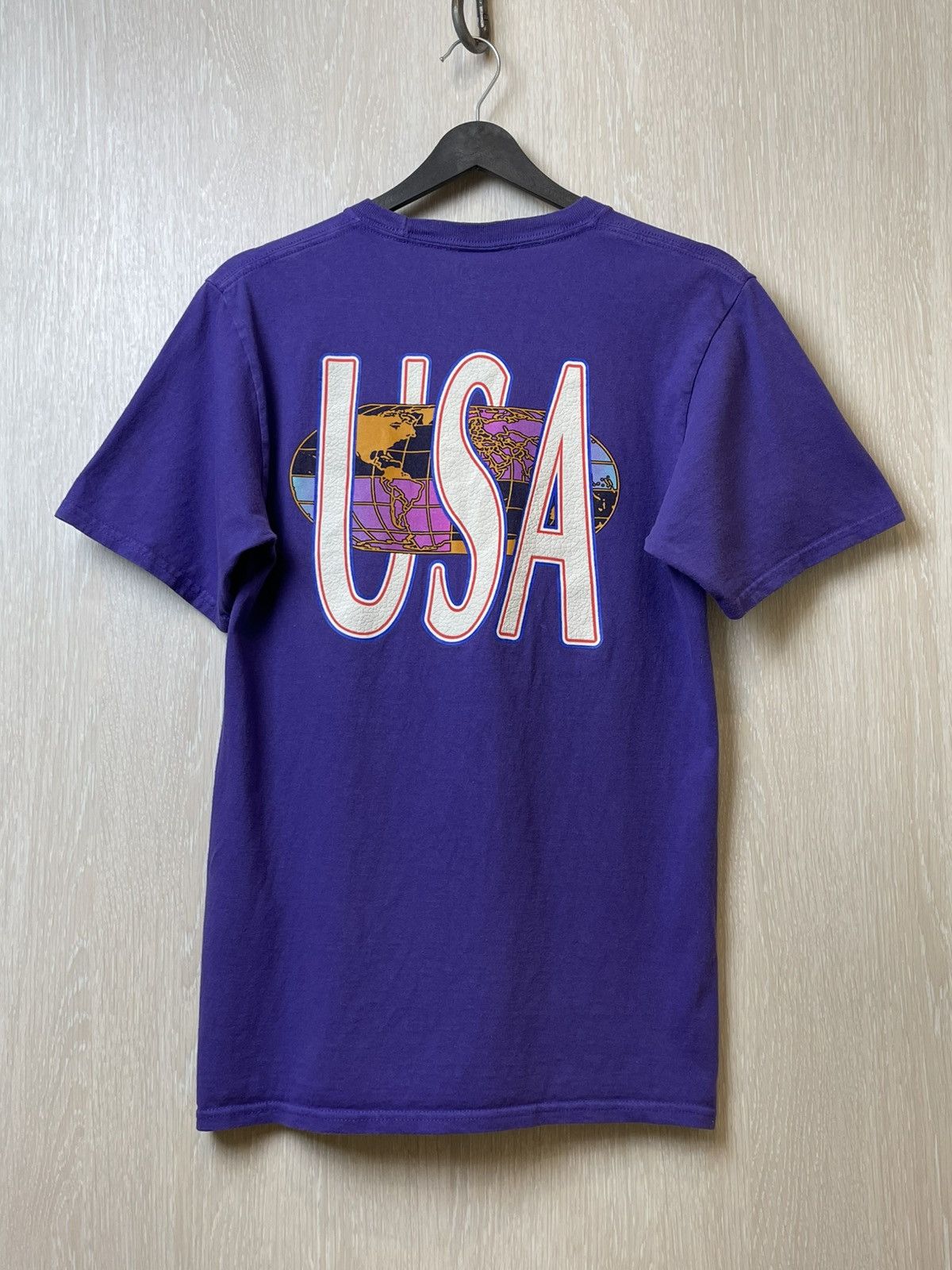 Huf Men’s Huf World USA Tshirt Size US S / EU 44-46 / 1 - 1 Thumbnail