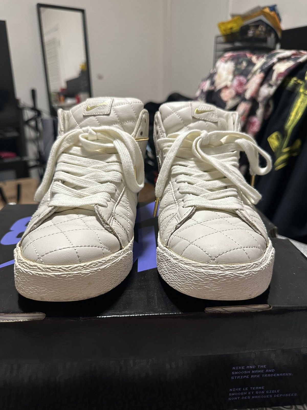 Nike × Supreme Supreme x Nike SB Blazer “Sail White” Size US 9 / EU 42 - 2 Thumbnail