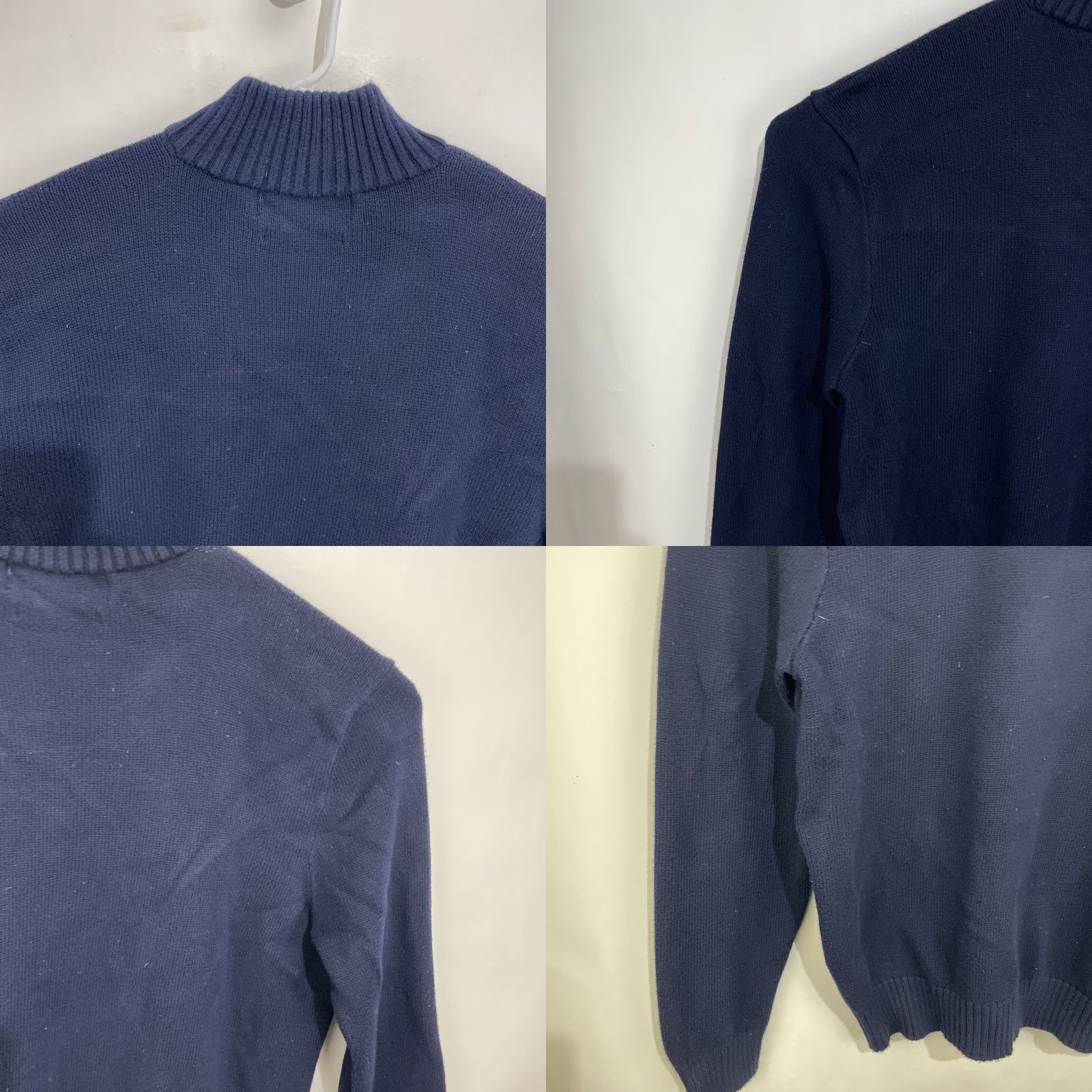 Polo Ralph Lauren Polo Ralph Lauren Sweater 1/4 Zip Shirt Men XL Blue Size US XL / EU 56 / 4 - 9 Thumbnail
