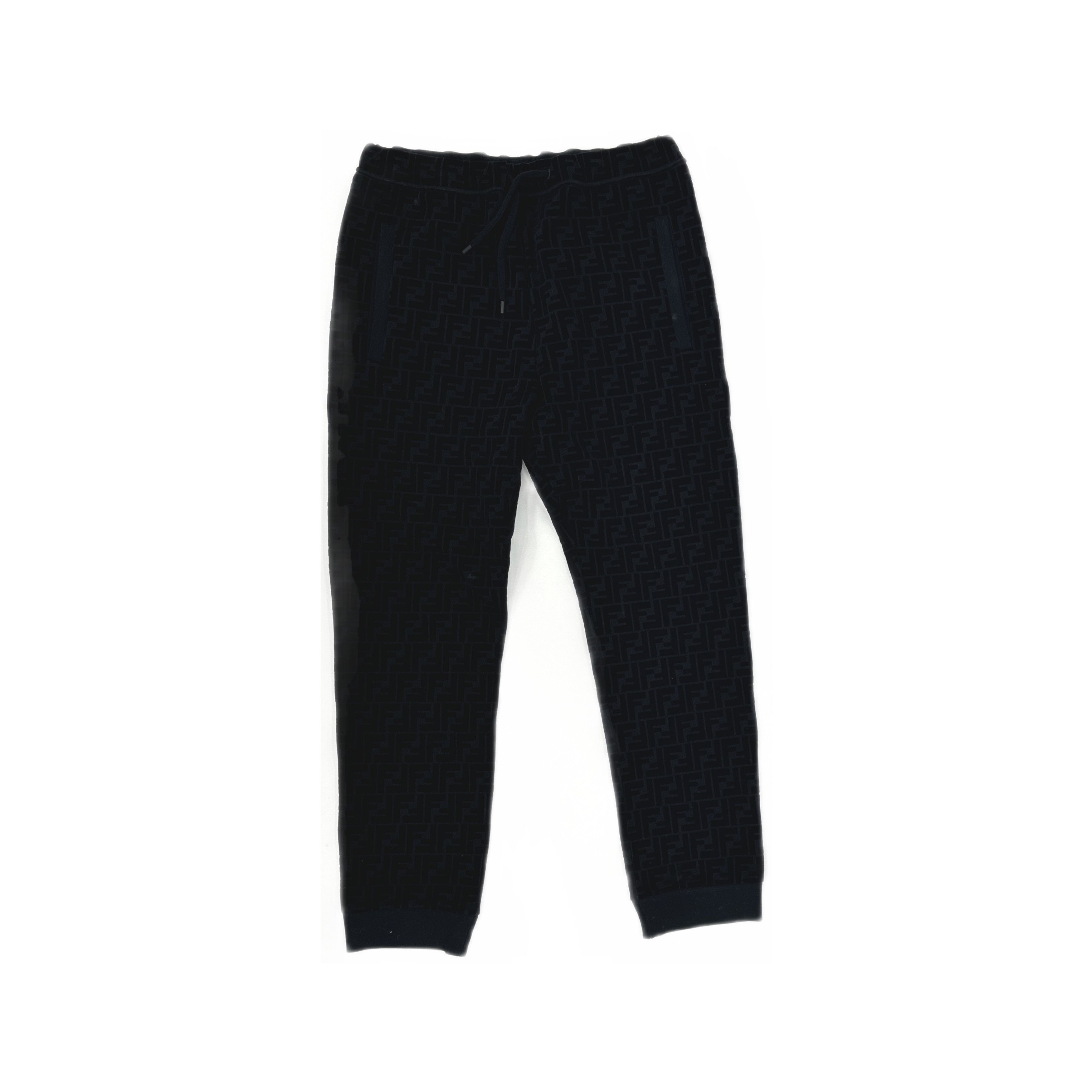 Fendi Fendi FF Logo Knit Joggers Size 34 Size US 34 / EU 50 - 1 Thumbnail