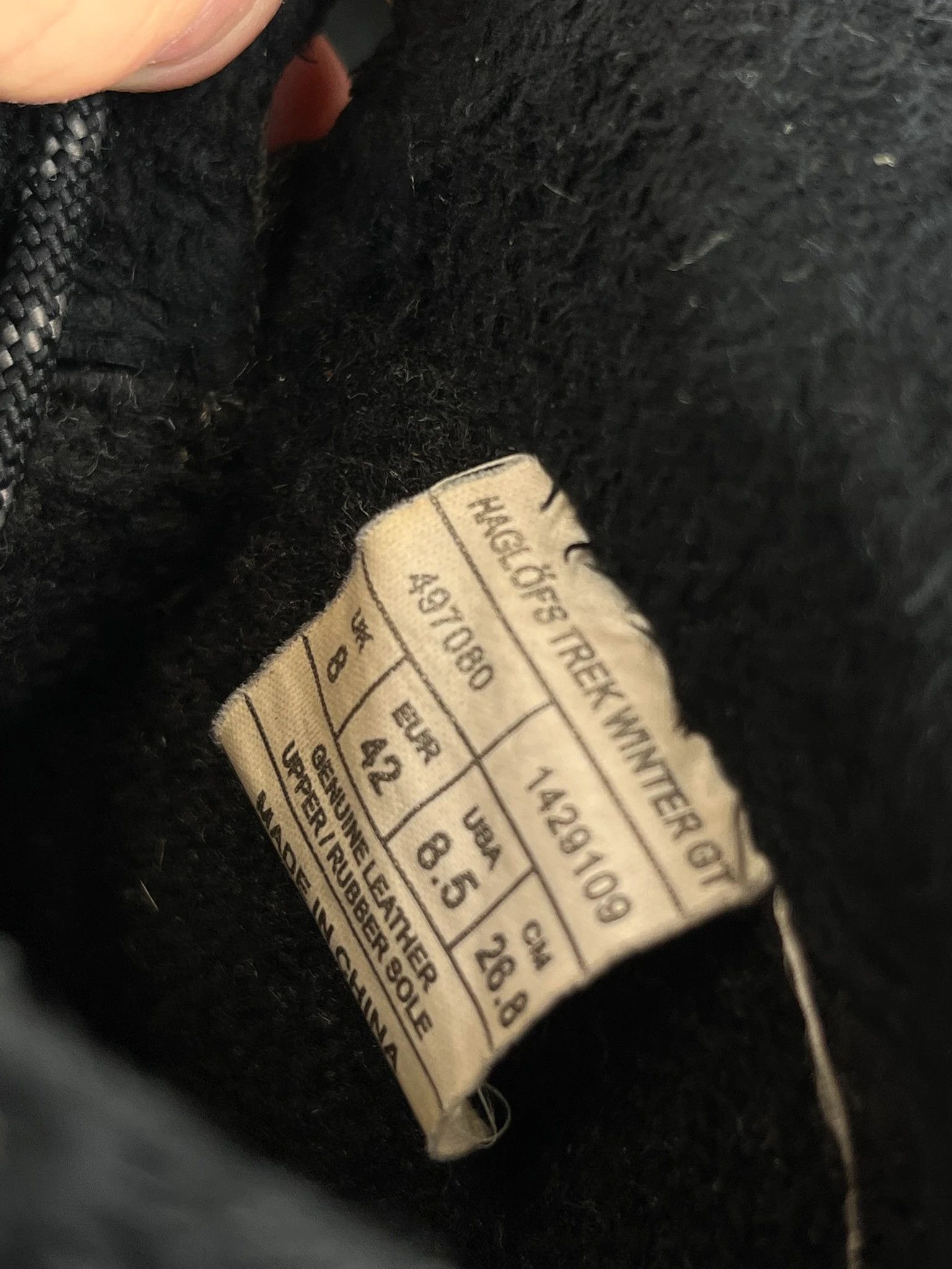 Haglofs : Haglöfs black winter trekking boots Vibram Gore-Tex Size US 9 / EU 42 - 7 Thumbnail
