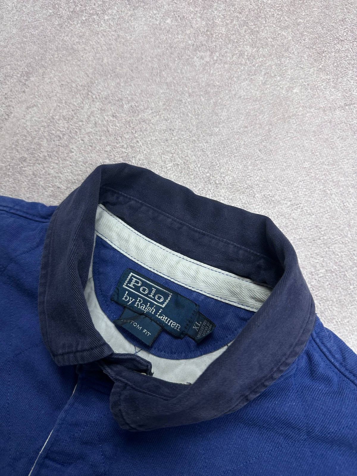 Polo Ralph Lauren Vintage Polo Ralph Lauren Y2K Rugby Shirt Chief Keef Style Size US XL / EU 56 / 4 - 4 Thumbnail