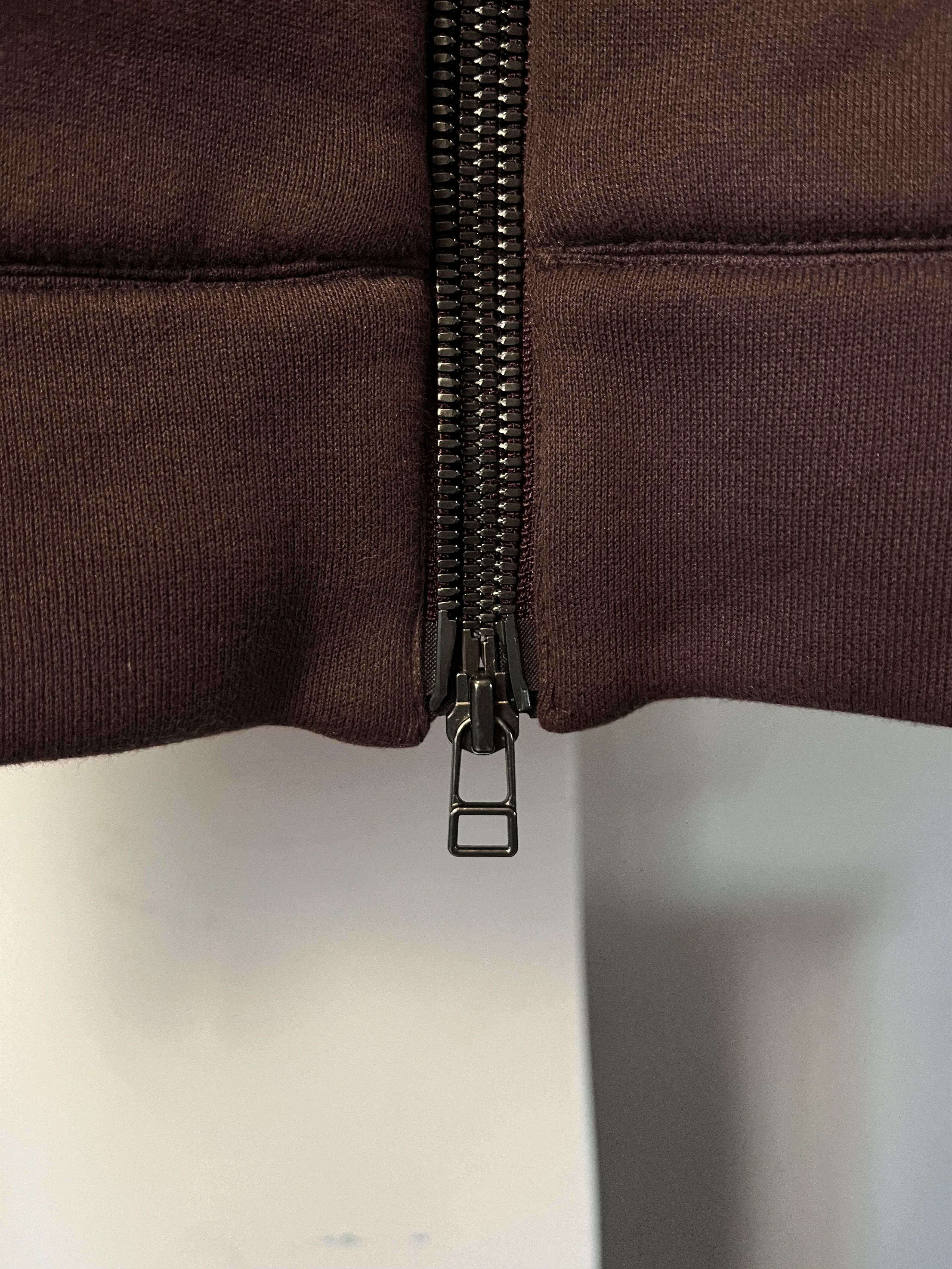 Helmut Lang Helmut Lang Double Two Way Zip Cotton Fleece Hoodie Size US S / EU 44-46 / 1 - 8 Thumbnail
