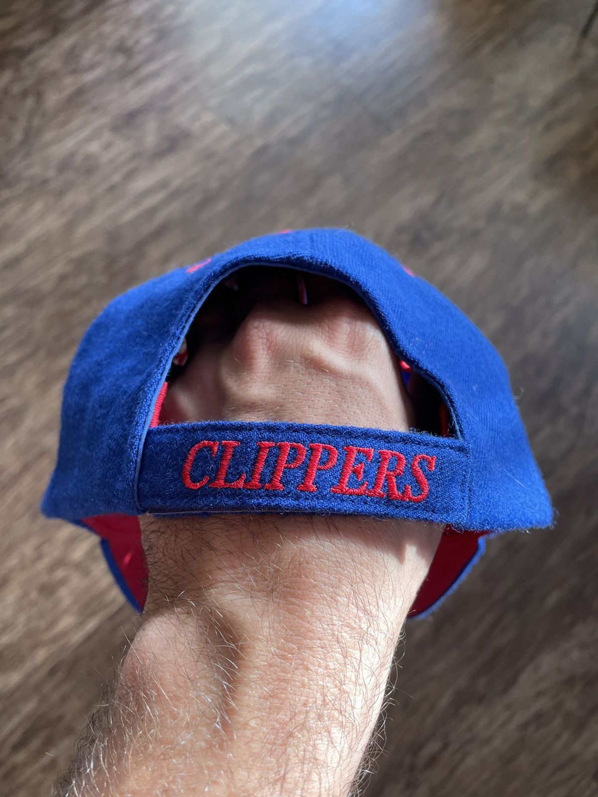 Nike × Vintage Vintage Nike Clippers Velcro Strapback Size ONE SIZE - 3 Thumbnail