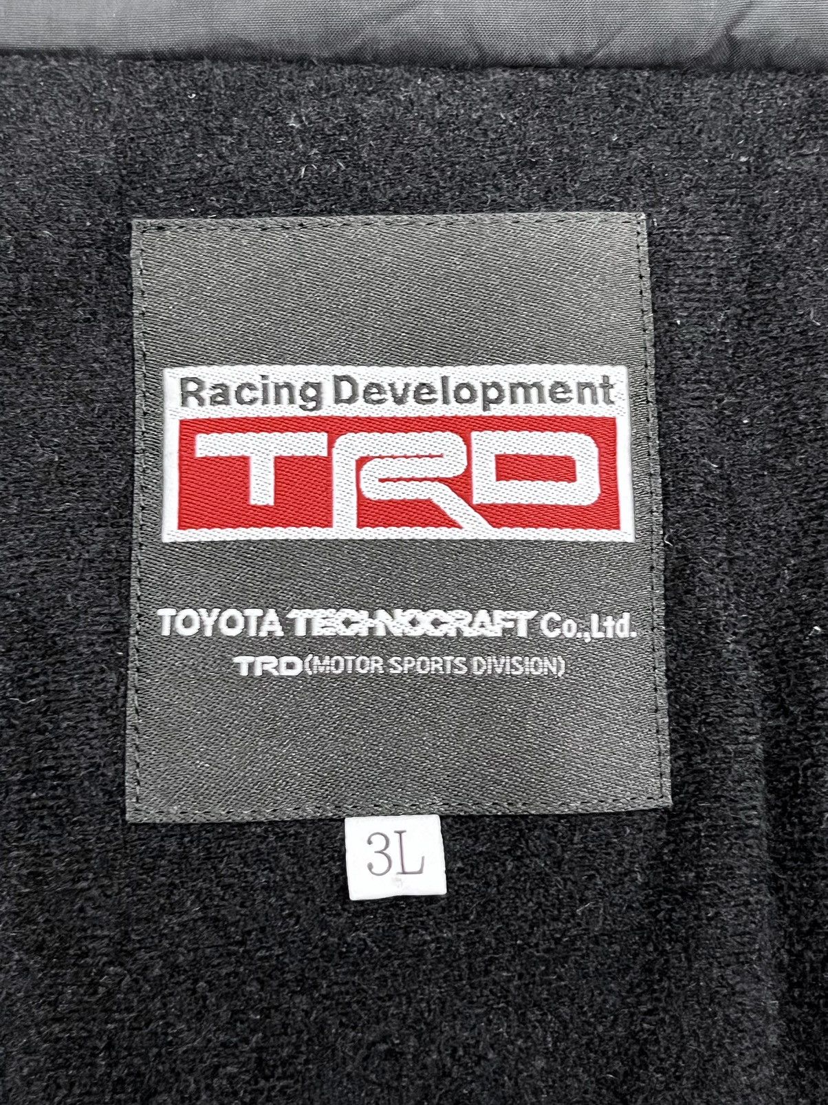 Japanese Brand × Vintage Vintage 90’s TOYOTA TECHNOCRAFT TRD RACING JPN Winter Jacket Size US L / EU 52-54 / 3 - 18 Thumbnail