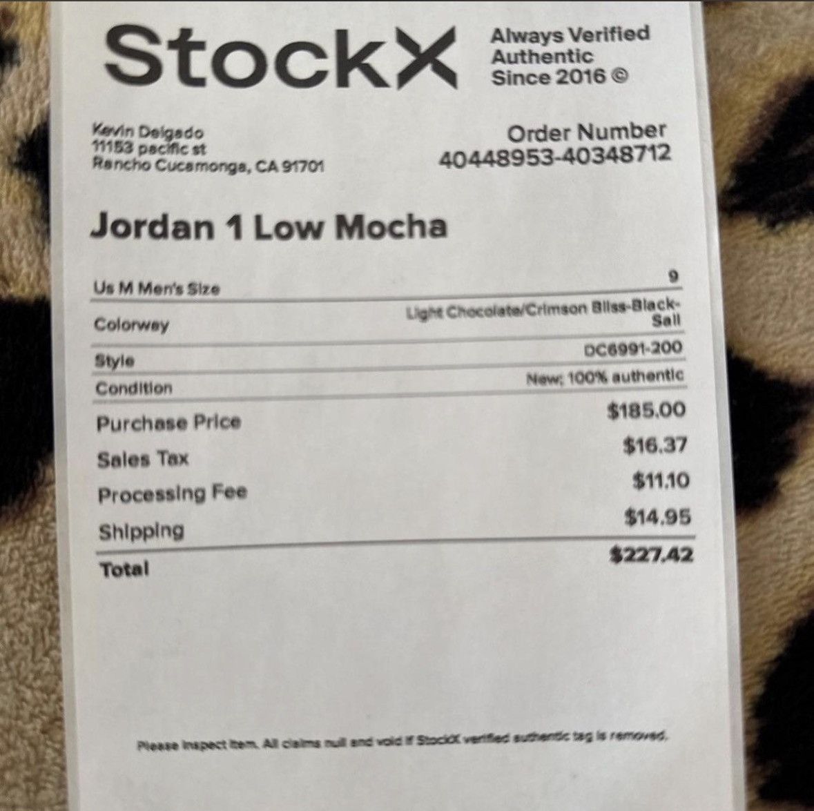 Jordan Brand Jordan 1 Low Mocha shoes Size US 9 / EU 42 - 5 Thumbnail
