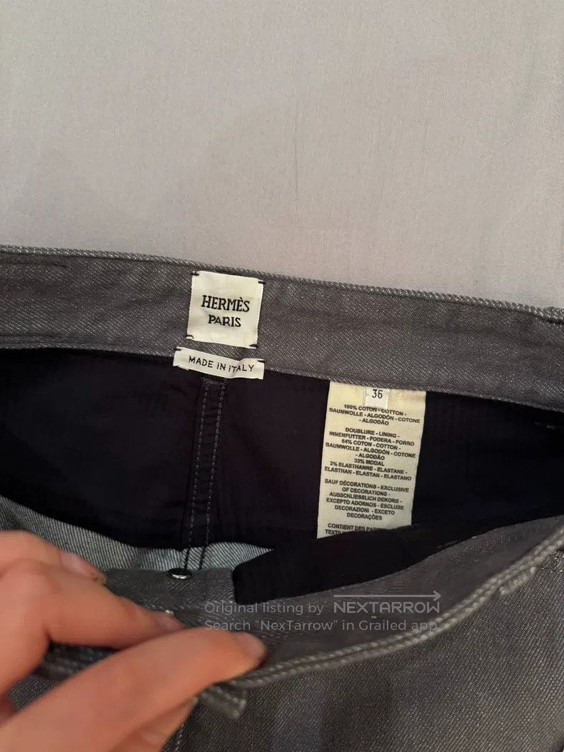 Hermes Hermes Original Denim Jeans for Women Size 24" / US 00 / IT 34 - 4 Thumbnail