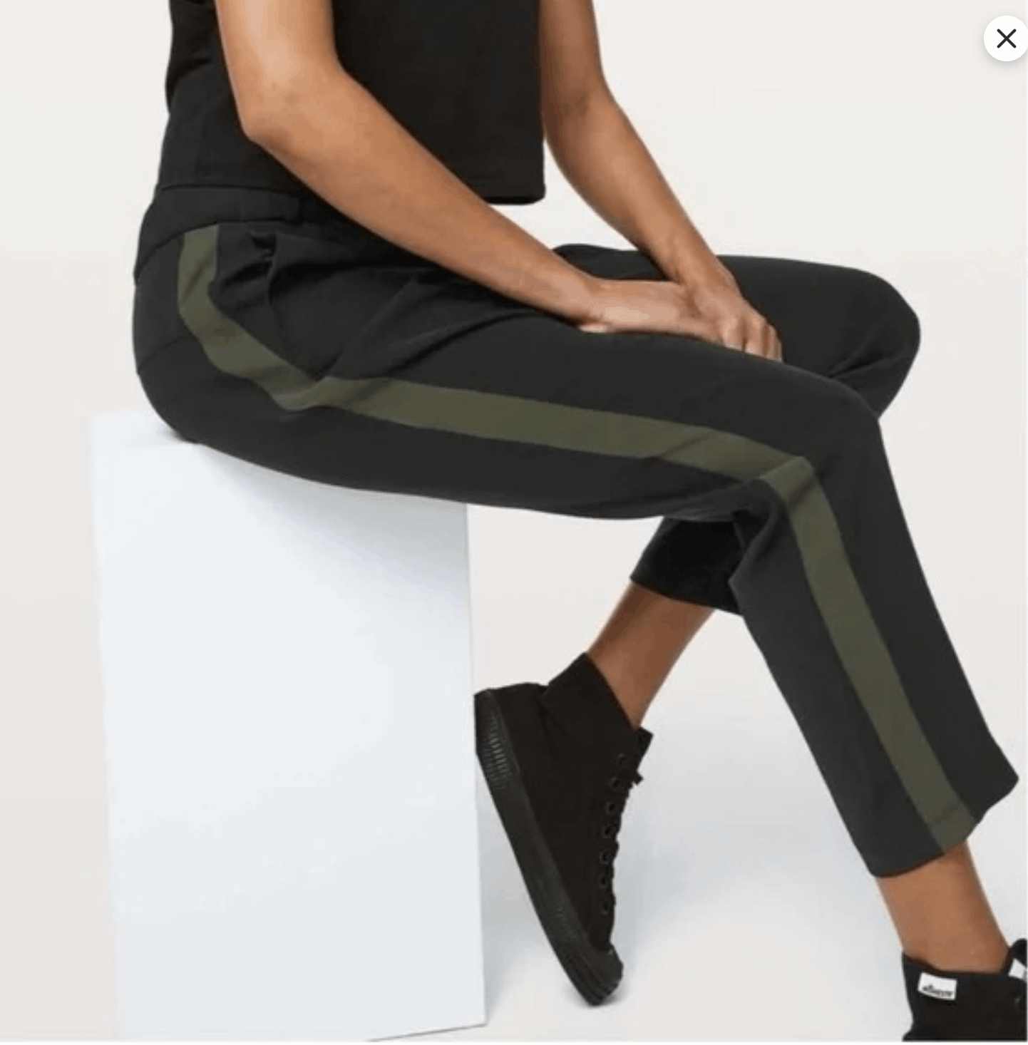 Lululemon Lululemon On The Fly Pant Woven Track Stripe - Size 4 Size 27" / US 4 / IT 40 - 3 Thumbnail