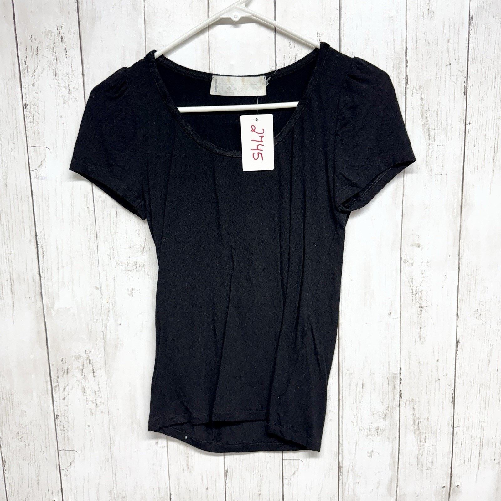 Romeo Gigli Romeo Gigli Shirt Size Small Scoop Neck Short Sleeve Blouse Size S / US 4 / IT 40 - 1 Thumbnail
