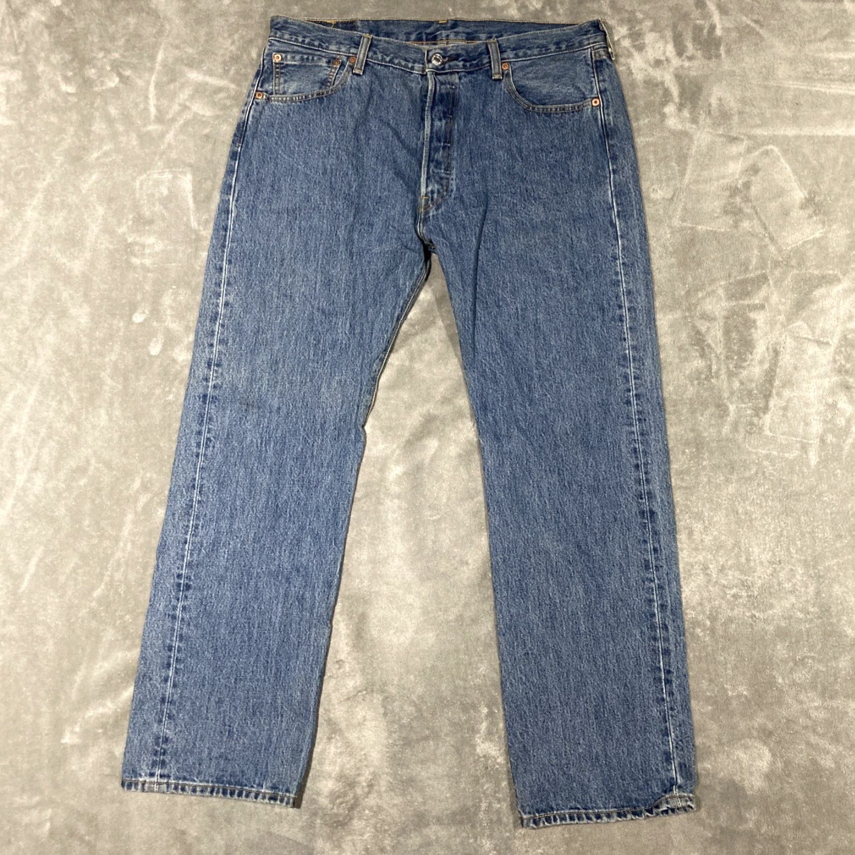 Levi's Levi's 501 Jeans Men 36x30 Blue Button Fly Straight Denim Pants Jeans Western 501 XX 90s" Size US 36 / EU 52 - 2 Thumbnail