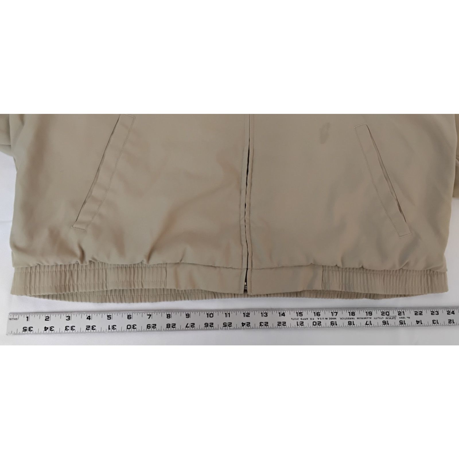 Polo Ralph Lauren Polo Ralph Lauren Bomber Jacket Men's L Tan Blue Label 90s Size US L / EU 52-54 / 3 - 15 Thumbnail