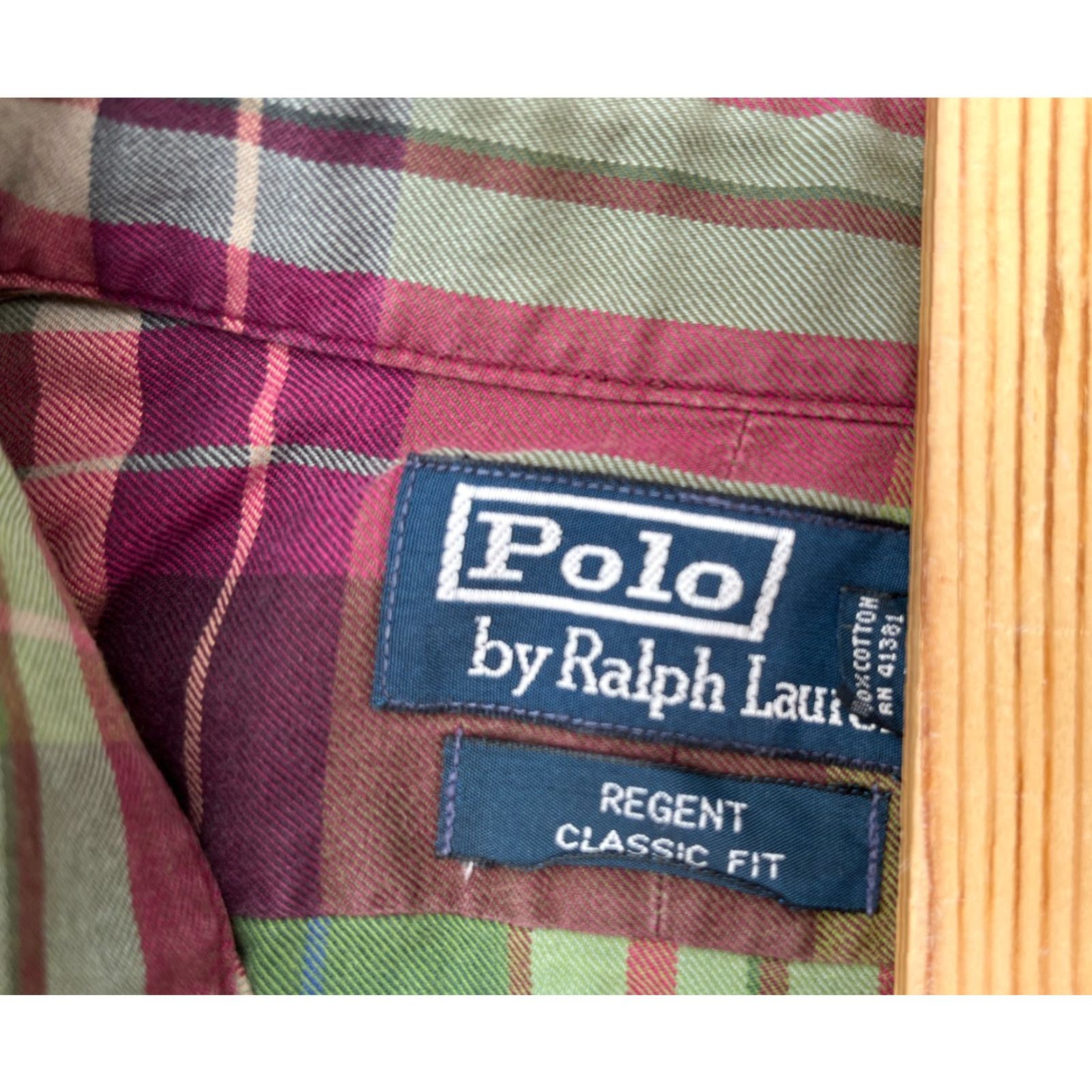 Polo Ralph Lauren VINTAGE Polo Ralph Lauren Regent Button-Up Shirt Size US M / EU 48-50 / 2 - 5 Thumbnail