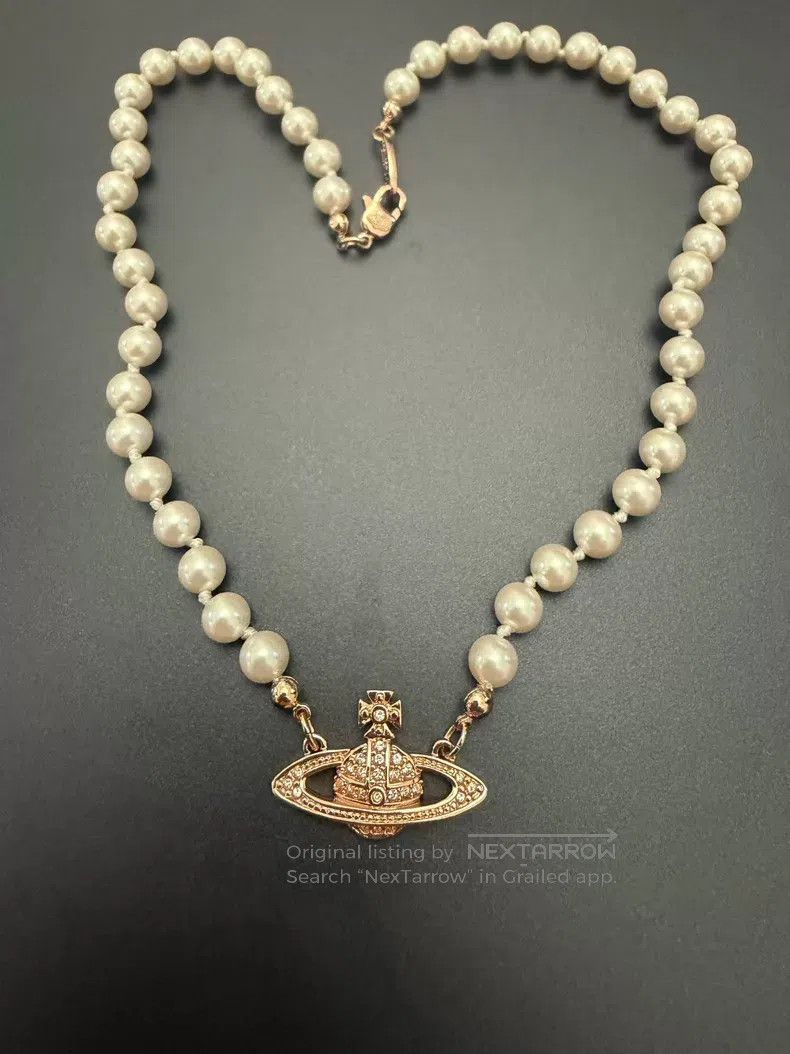Vivienne Westwood Vivienne Westwood Saturn Necklace Size ONE SIZE - 1 Thumbnail