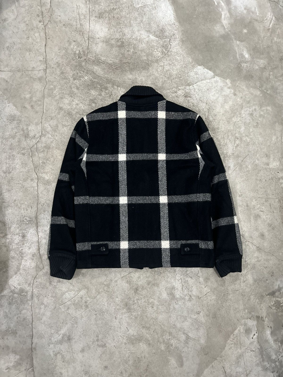 Neighborhood Neighborhood Drifter Short W-JKT Check Wool Work Rib Jacket Size US M / EU 48-50 / 2 - 4 Thumbnail