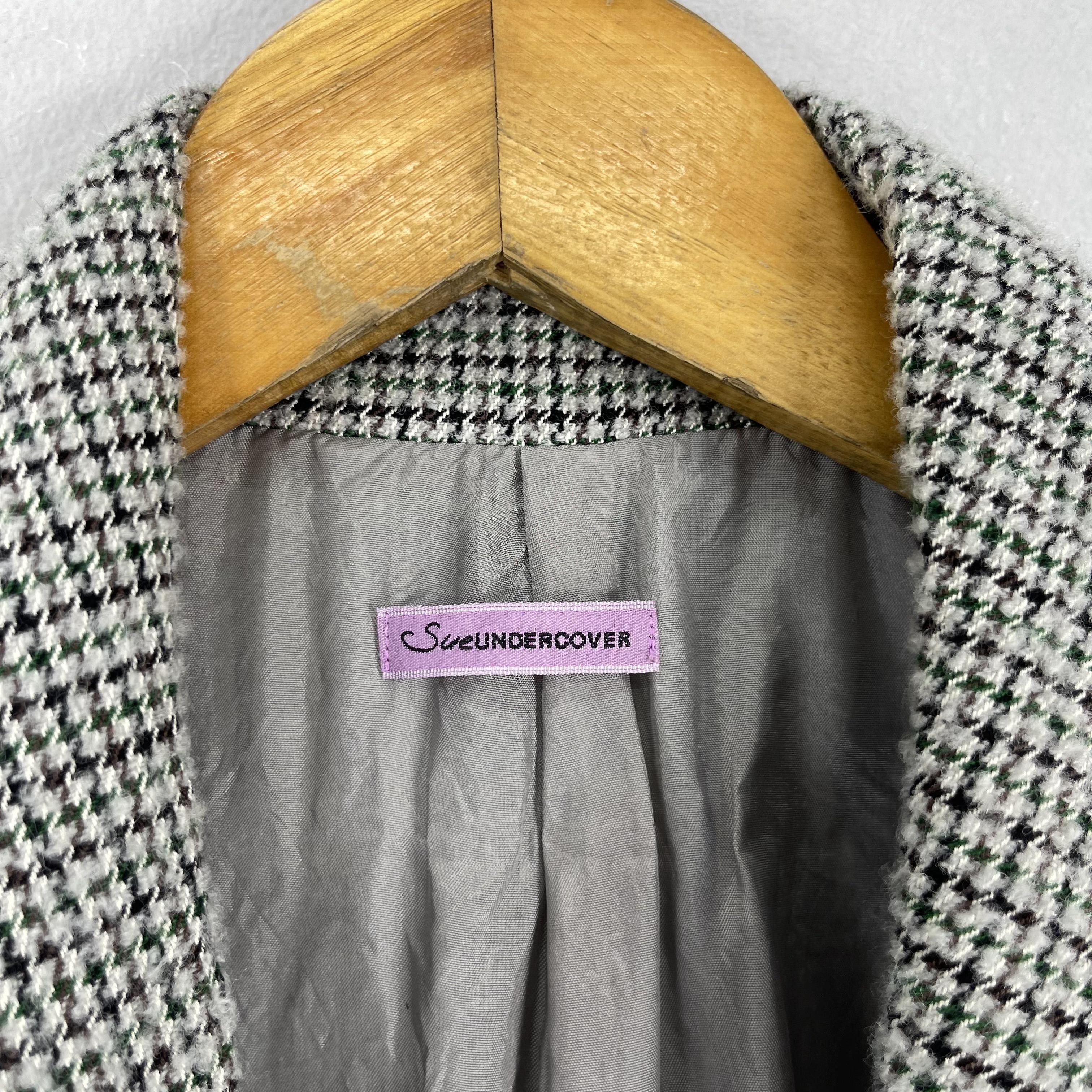 Undercover Vintage SUE UNDERCOVER Double Breasted Blazer Wool Jacket Size M / US 6-8 / IT 42-44 - 5 Thumbnail