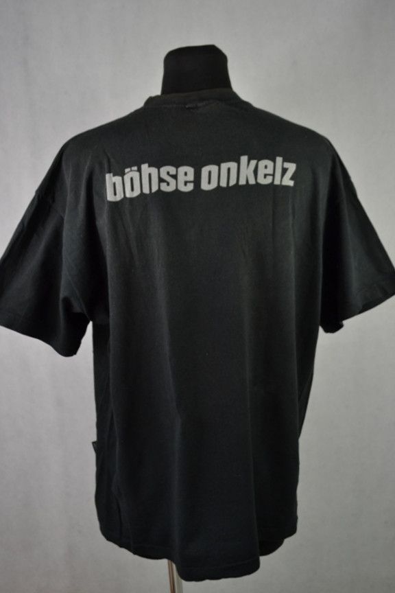 Band Tees × Vintage Böhse Onkelz - Ach, sie suchen StreitBohse XL Size US XL / EU 56 / 4 - 2 Thumbnail
