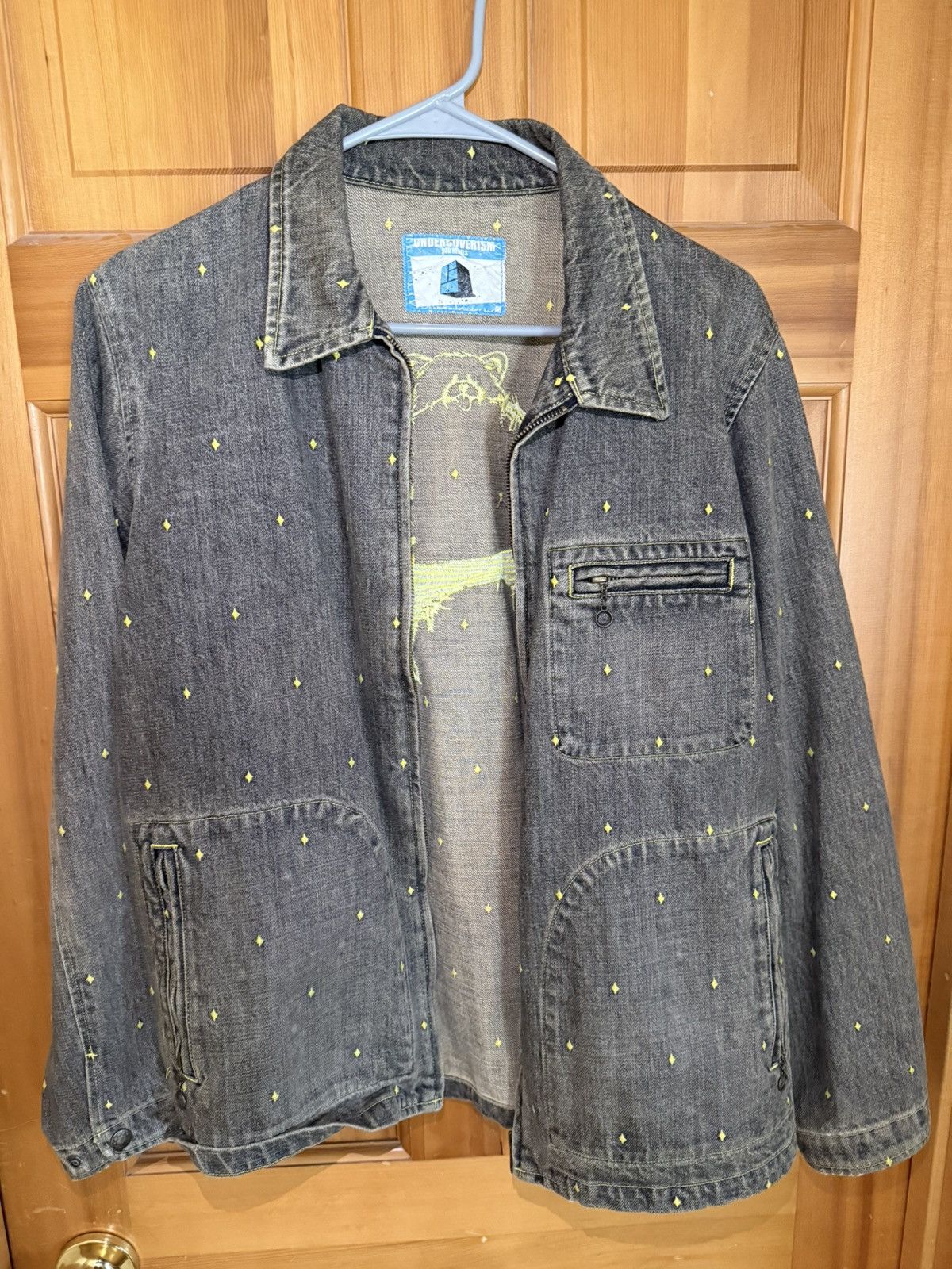 Undercover Vintage Undercover denim jacket by Jun Takahashi Size US L / EU 52-54 / 3 - 6 Thumbnail