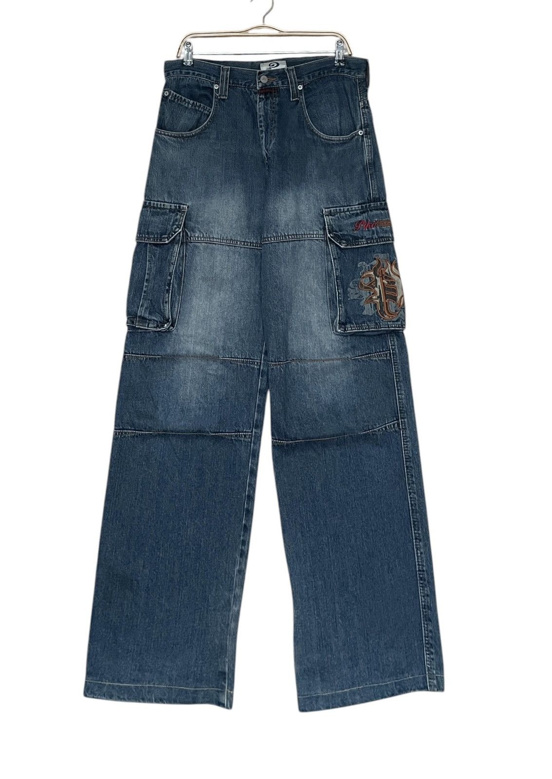 Japanese Brand × Vintage Vintage Brand Piko Baggy Jeans 1990s Size US 33 - 1 Thumbnail