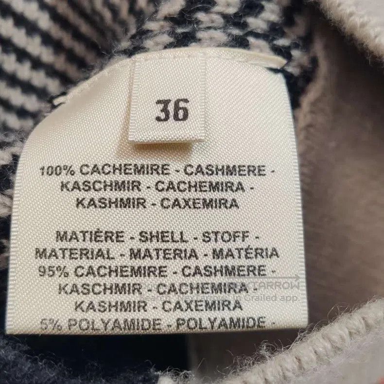 Hermes Hermes Gezi Flower Cashmere Plaid Colorful Knit Sweater wi Size XS / US 0-2 / IT 36-38 - 5 Thumbnail