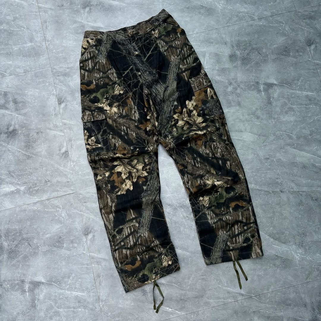 Carhartt × Realtree Vintage Real Tree Camou Hunting Cargo Denim Pant Size US 36 / EU 52 - 1 Thumbnail