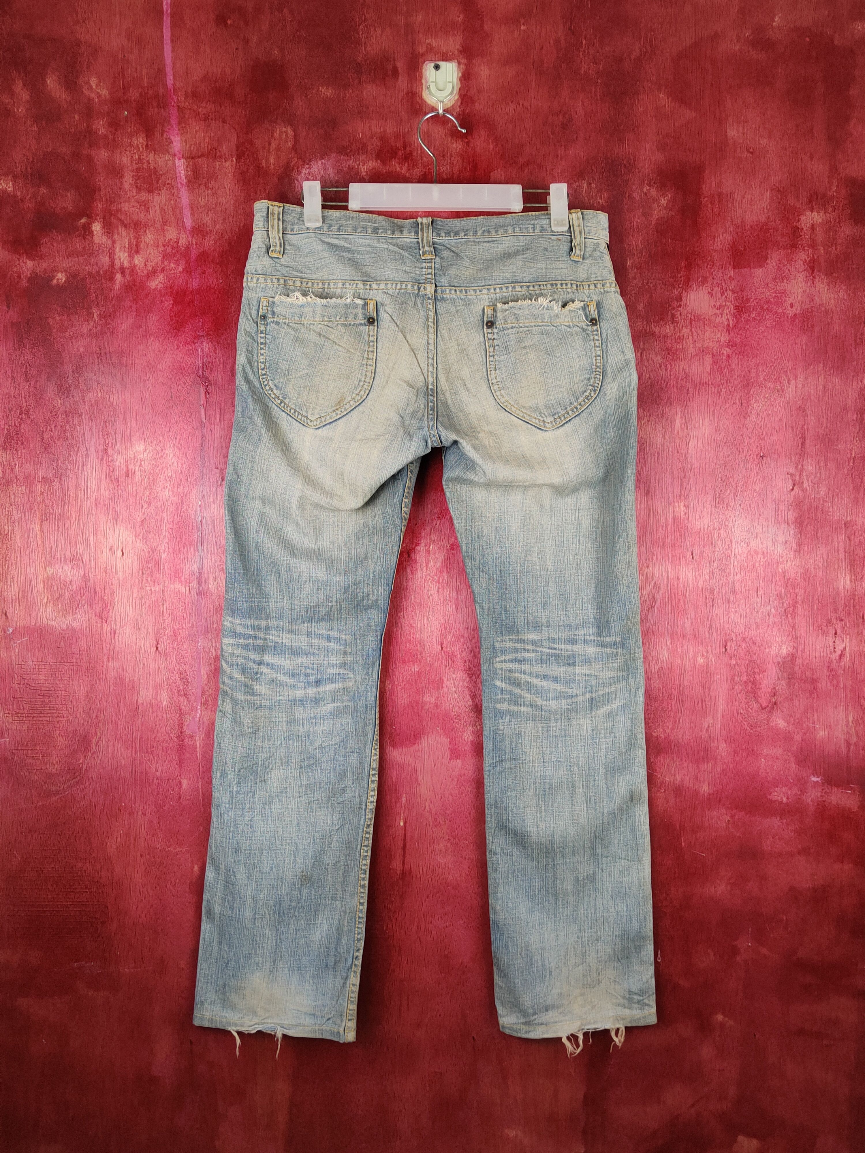ADAM ET ROPE Adam et Rope Blue Faded Multipocket Denim #S1528 Size US 31 - 7 Thumbnail